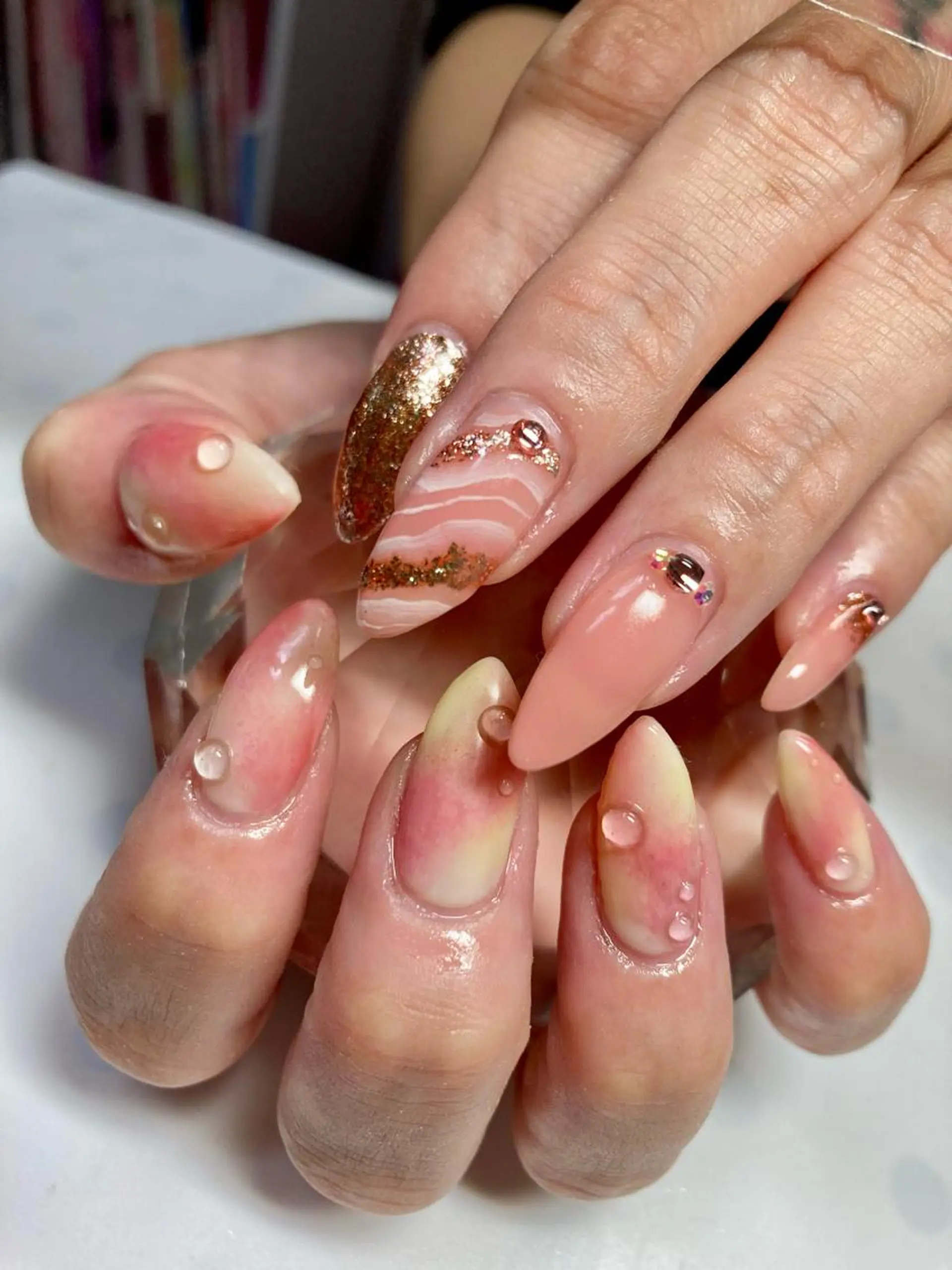 セミロング ネイル nail yukkoのネイルデザイン