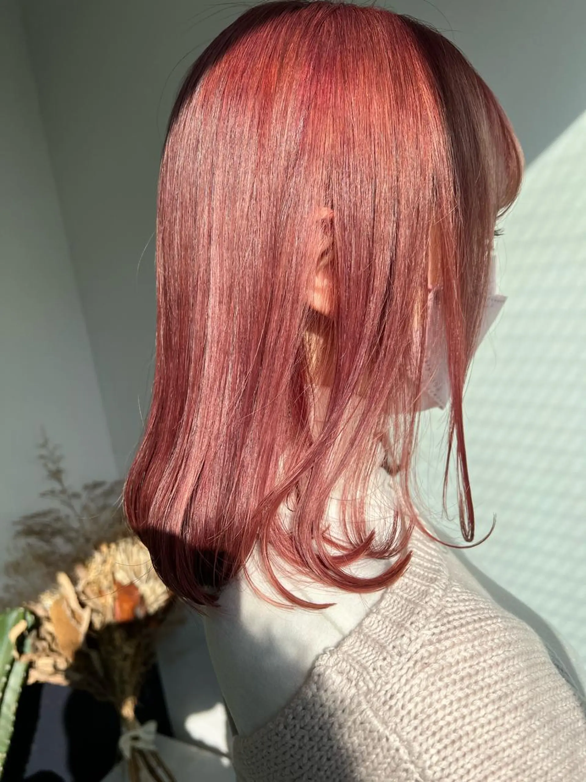 ミディアム カラー ヘアカラー トリートメント ケアブリーチ/ili 村上佳那多のヘアスタイル