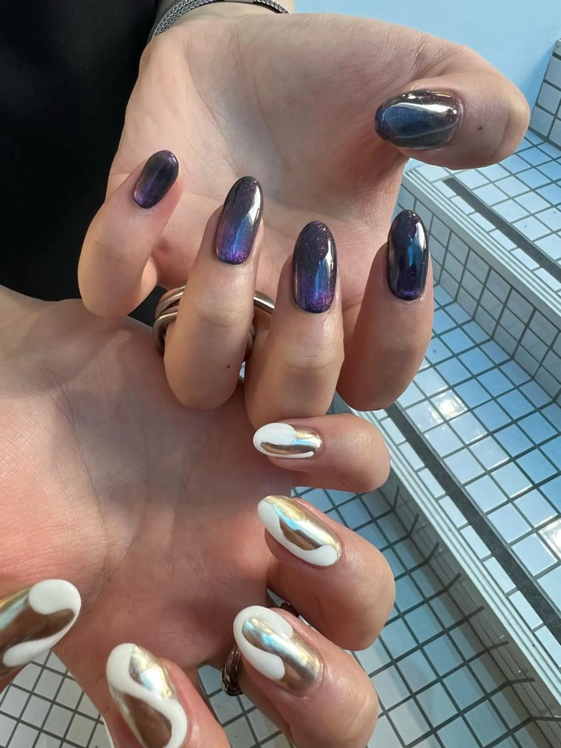 ネイル 【韓国ヘア・ネイル】 HINATA🍒のネイルデザイン