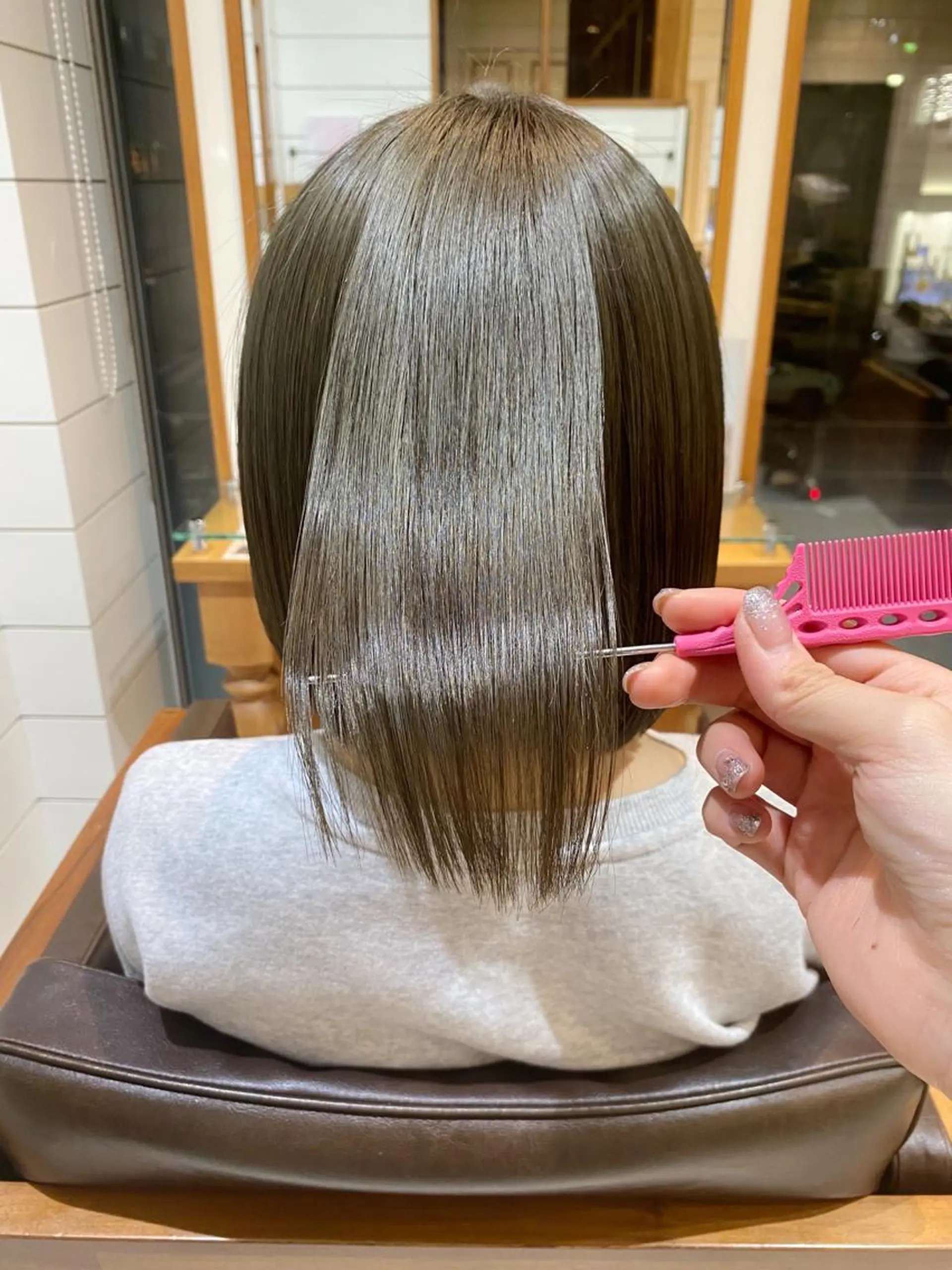 ショート トリートメント 酸熱トリートメント 🧸にしかた ちひろ🧸 / 渋谷のヘアスタイル