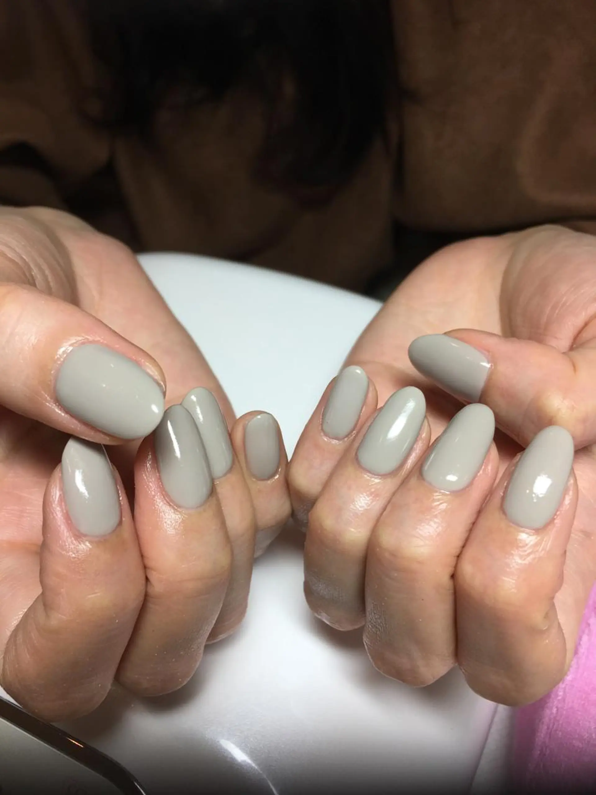 ネイル ワンカラーネイル T. Kasumiのネイルデザイン