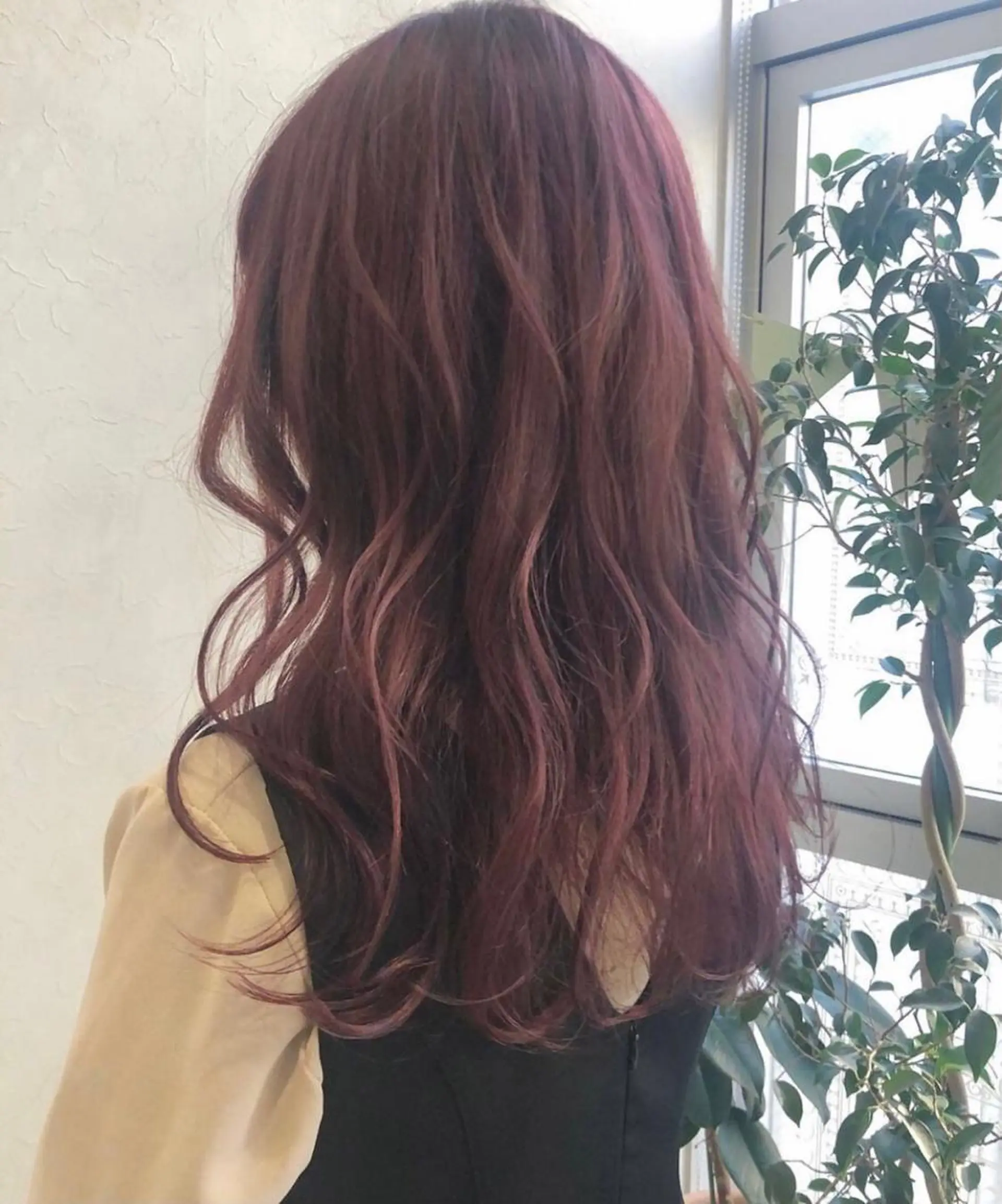 セミロング カラー nakahara madokaのヘアスタイル