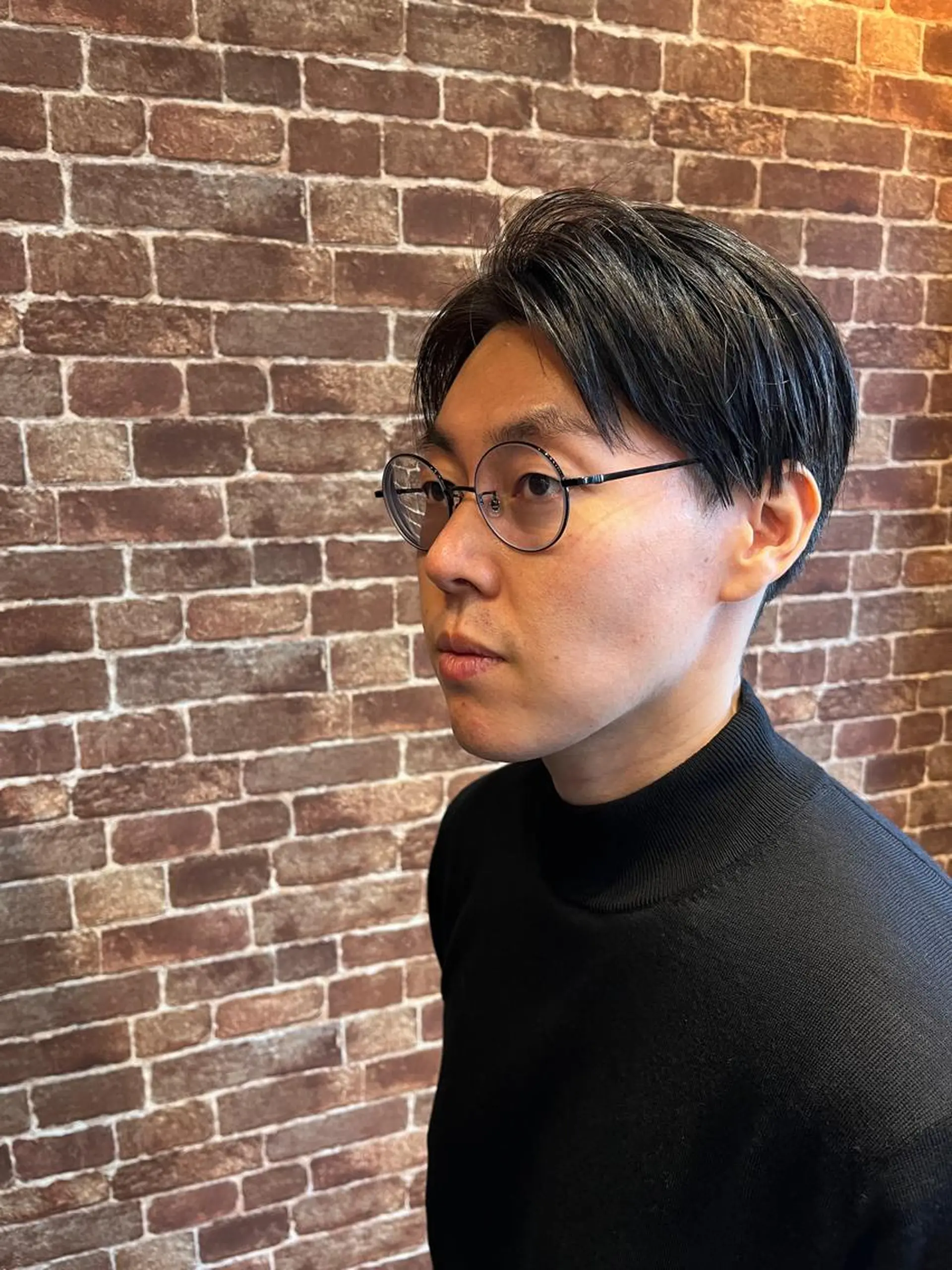 ショート カラー パーマ ヘアアレンジ メンズ キッズ ネイル マツエク・マツパ アイブロウ メンズハイライト メンズ就活ヘア メンズパーマ ブラウンカラー ケアカラー times salon名駅所属・久木原 ゆりのヘアスタイル