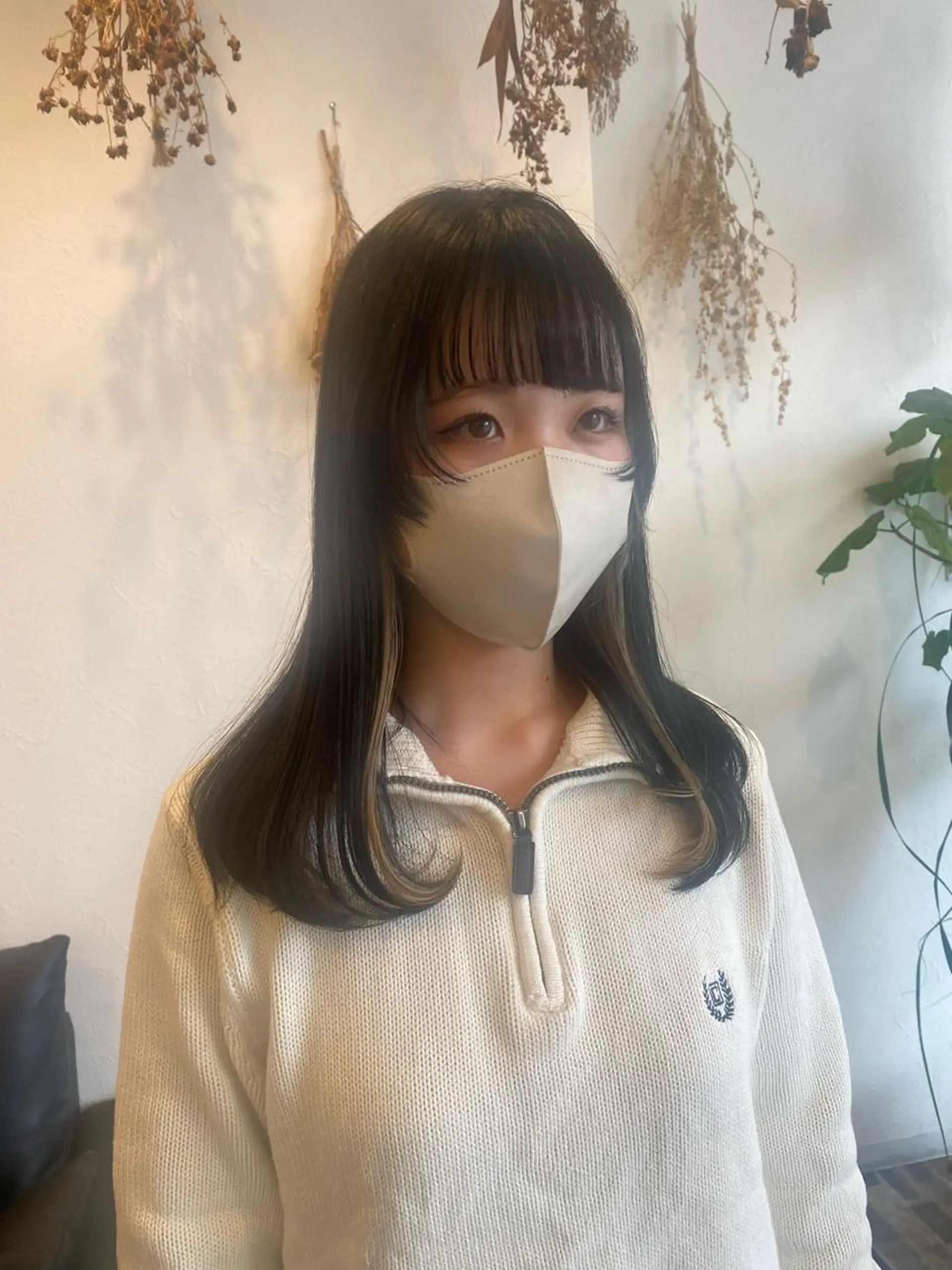 セミロング カット ヘアカラー トリートメント botan🦖*･ amiのヘアスタイル