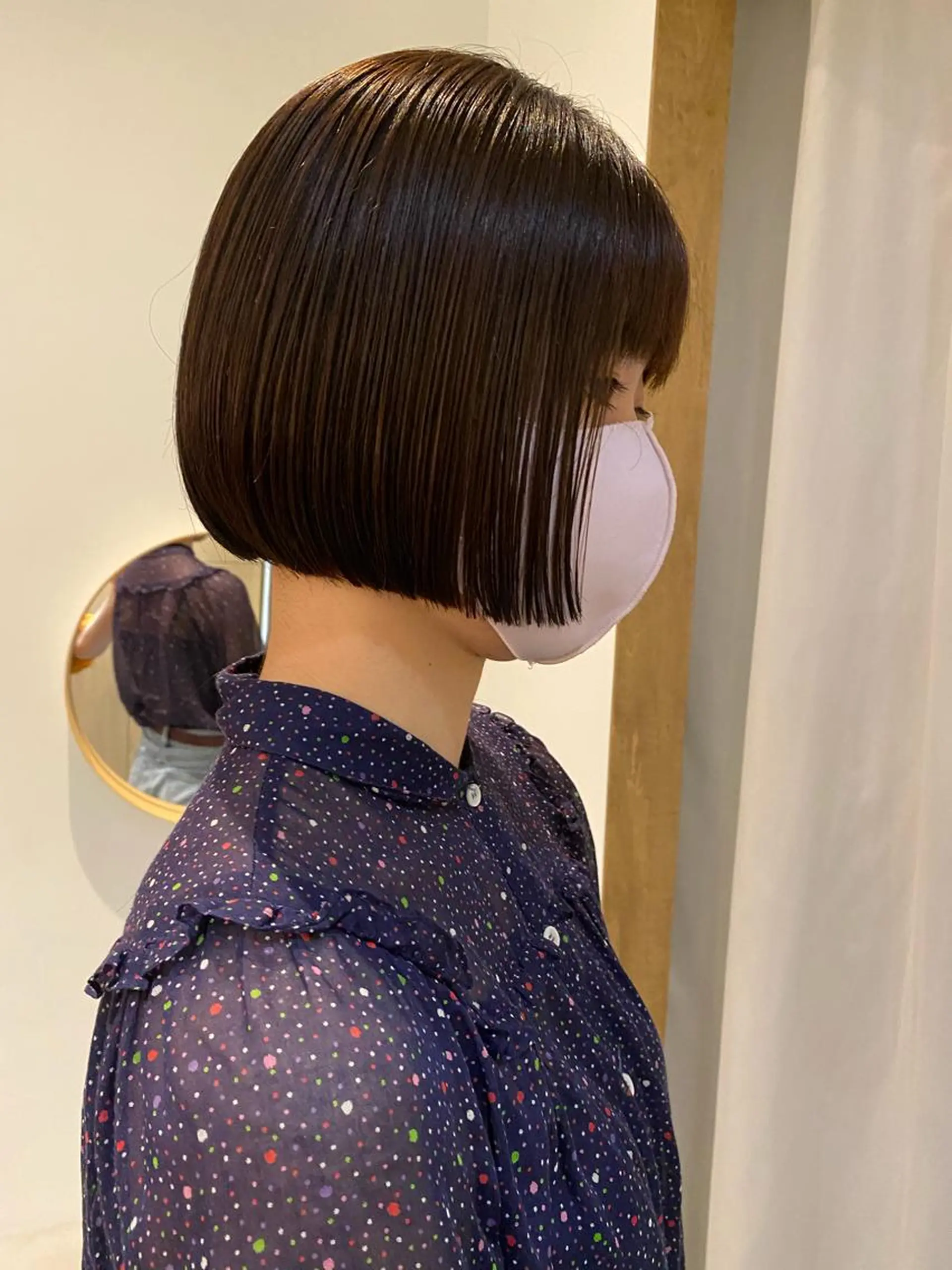 ショート カラー ヘアアレンジ ボブ Nancy所属・束感まつげ❤︎ あみのマツエク・マツパデザイン