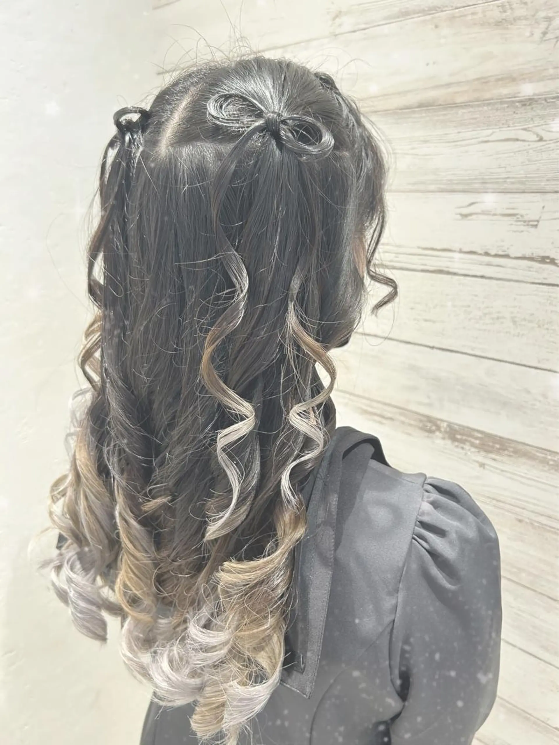 ロング ヘアアレンジ シールエクステ/ツヤ 髪🩷SATSUKIのヘアスタイル