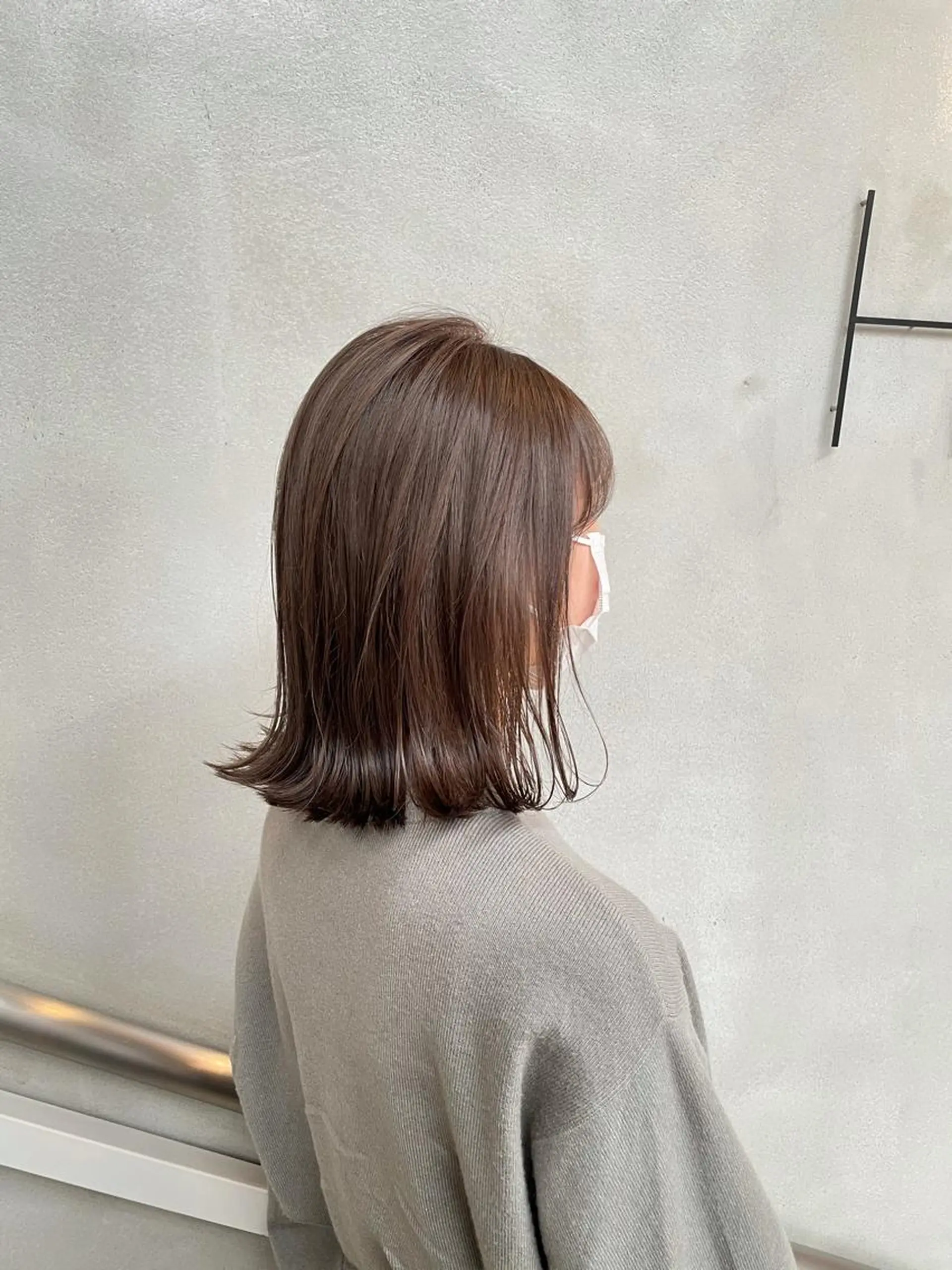 ミディアム カラー ベージュカラー 透明感カラー 沖縄/ヘアアレンジ /ナカノのヘアスタイル