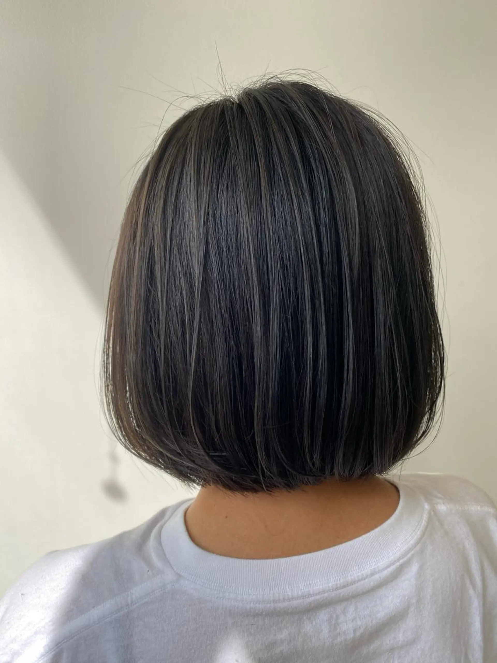 ショート ボブ ヘアカラー トリートメント ジェニファー ✂︎TOMOKI✂︎のヘアスタイル