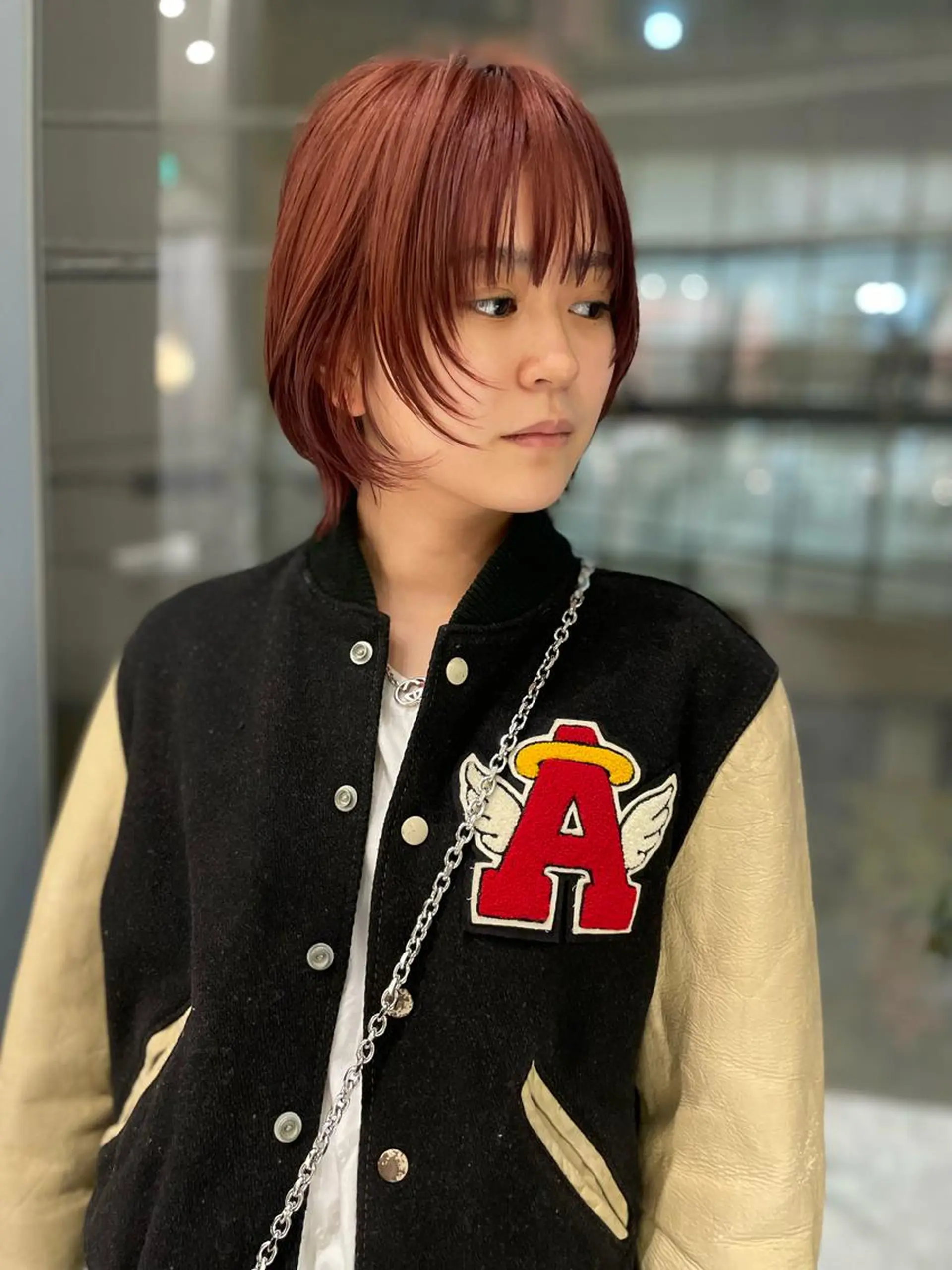 ショート カラー カット ヘアカラー トリートメント SALOWIN所属・ブリーチ✨ ボブ✨レイヤーのヘアスタイル
