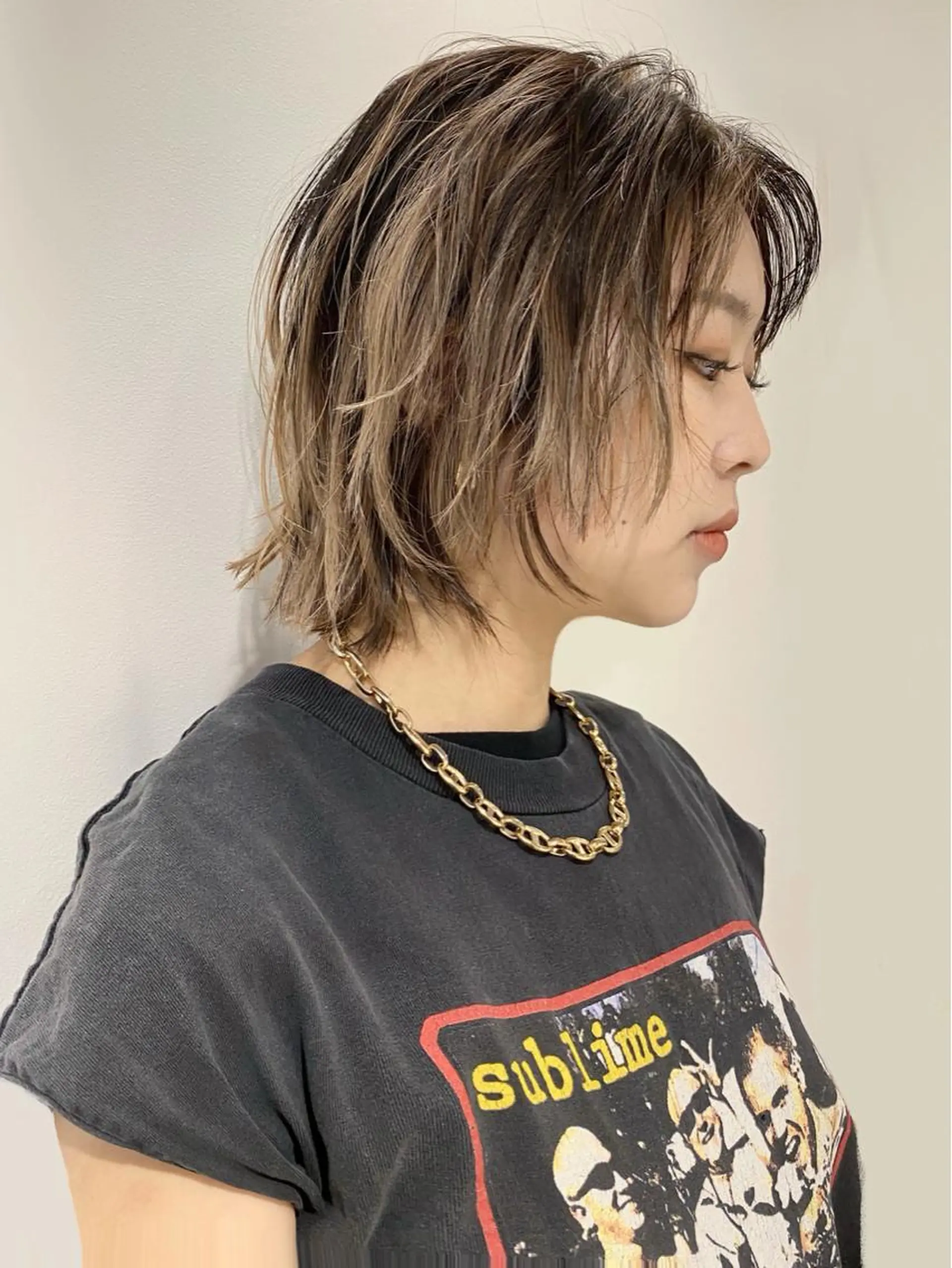 ミディアム カラー ヘアアレンジ 【姫カット】 ナカムラコウキのヘアスタイル