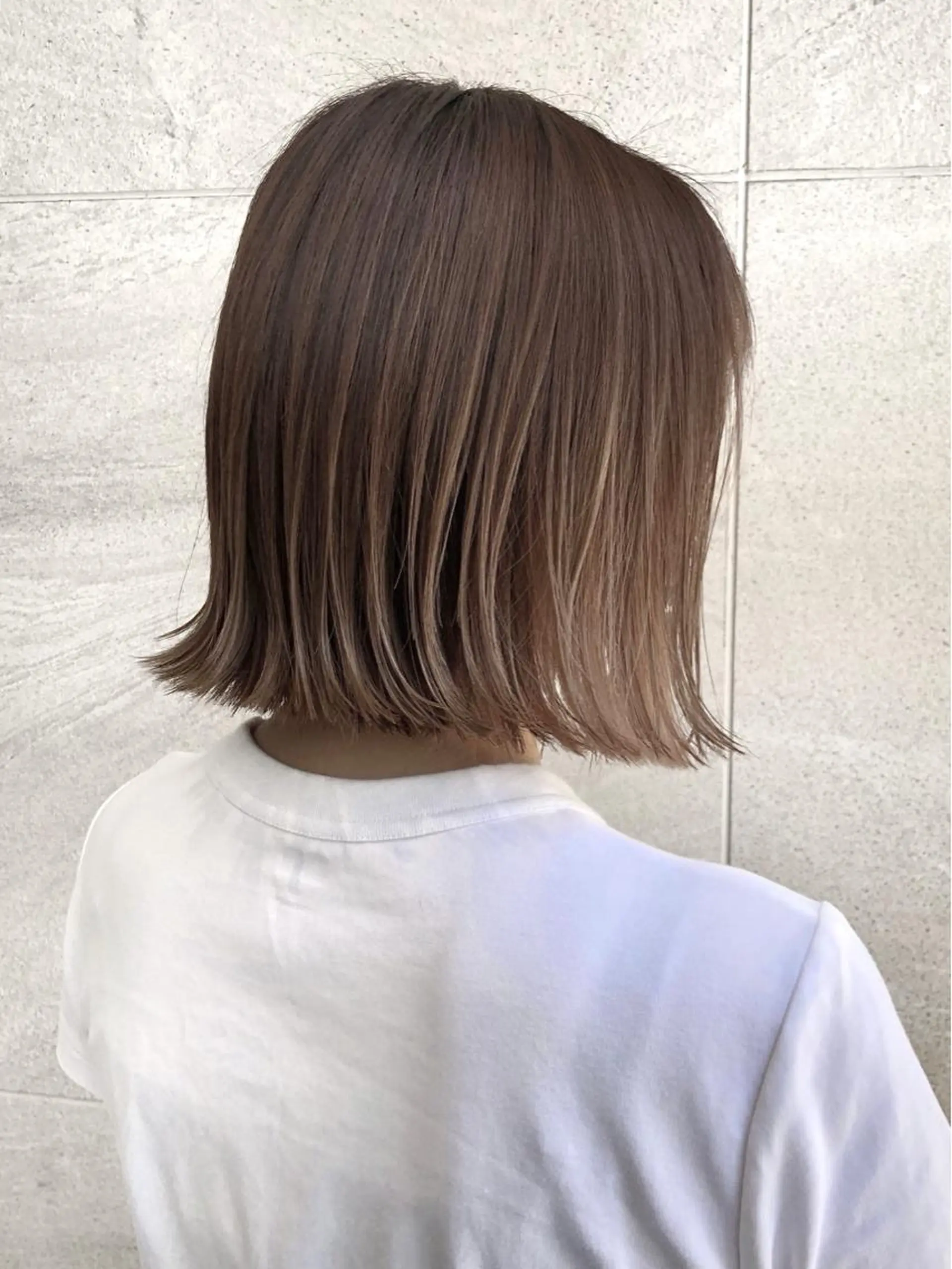 ショート カラー レイヤー.ボブ/ アヤミのヘアスタイル