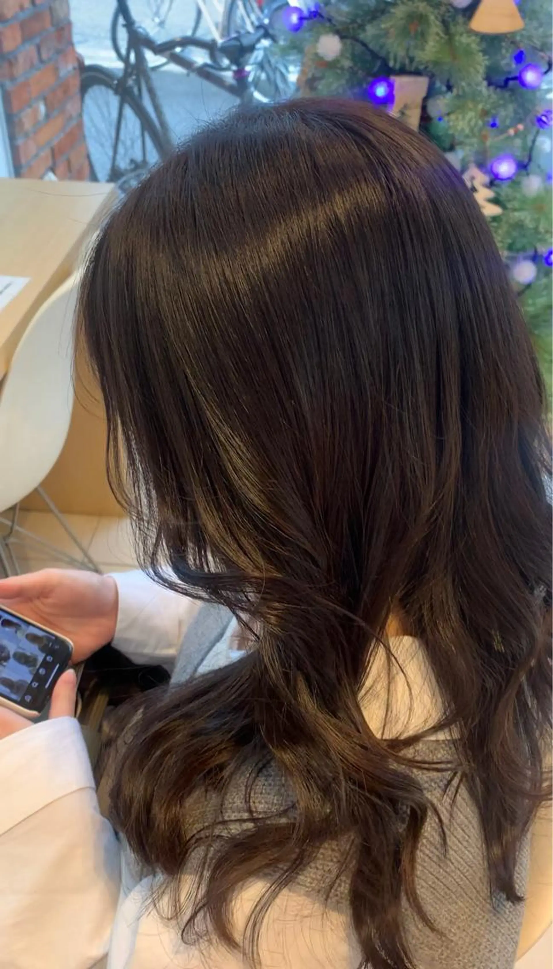 セミロング カット ヘアカラー 最新韓国本場ヘア 🇰🇷榎本明日香のヘアスタイル