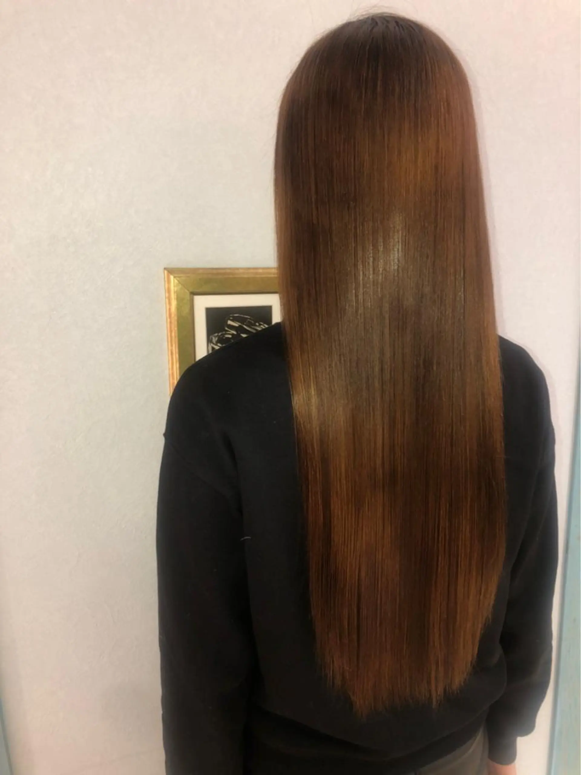 ロング 縮毛矯正 トリートメント 韓国ヘア特化型美容師 カワノマイ🇰🇷のヘアスタイル