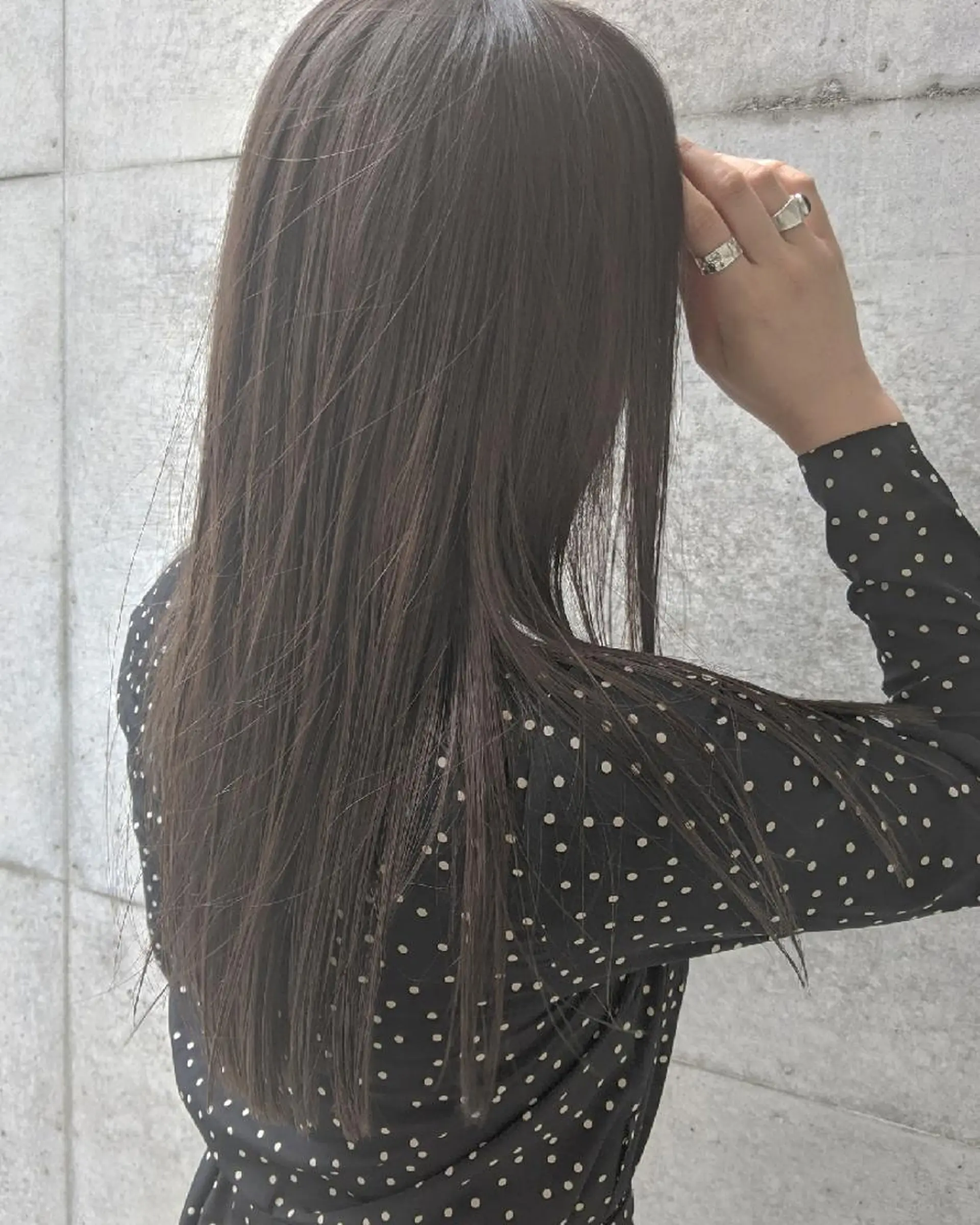 ロング カラー 南堀江 möwen ( メーヴェ )所属・mowen RUIのヘアスタイル