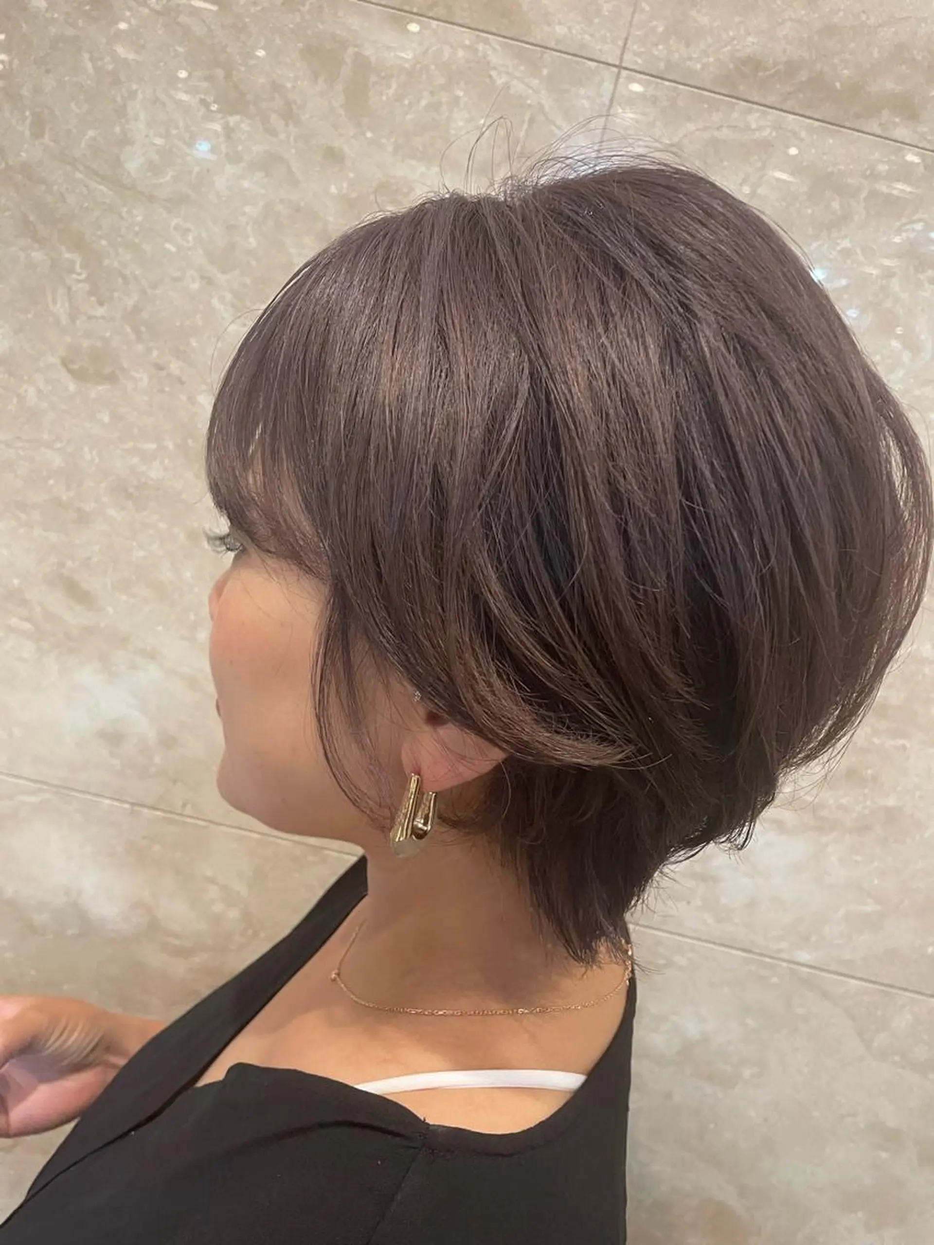 ショート カラー ヘアカラー トリートメント 🍓 JURiA 🍓のヘアスタイル