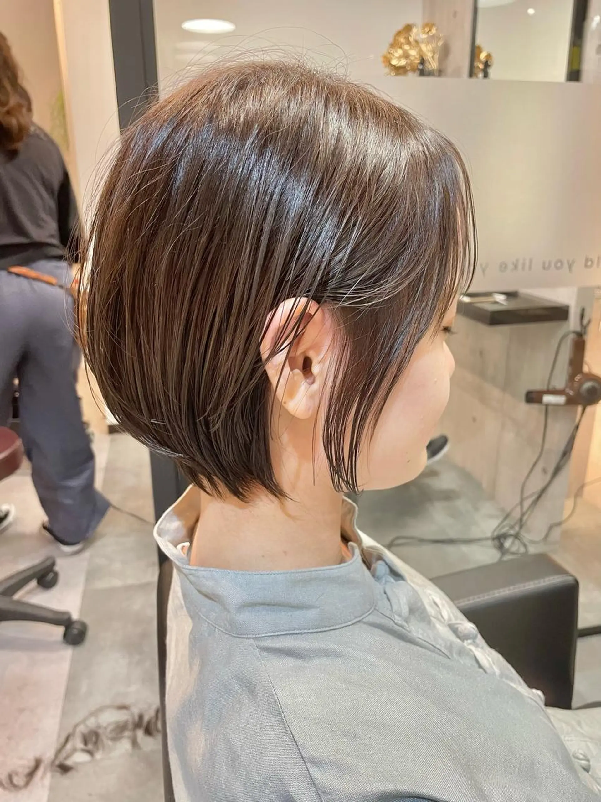 ショート カラー カット ヘアカラー トリートメント 👑髪質改善カラー 中垣斗希のヘアスタイル