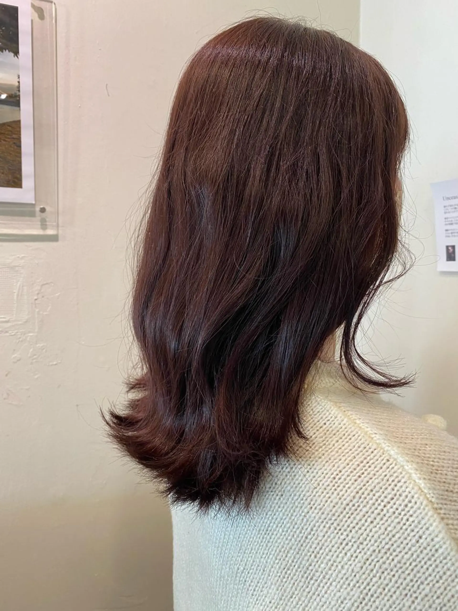 ミディアム カラー les baladins du miroir所属・🍃YURI 🍃のヘアスタイル