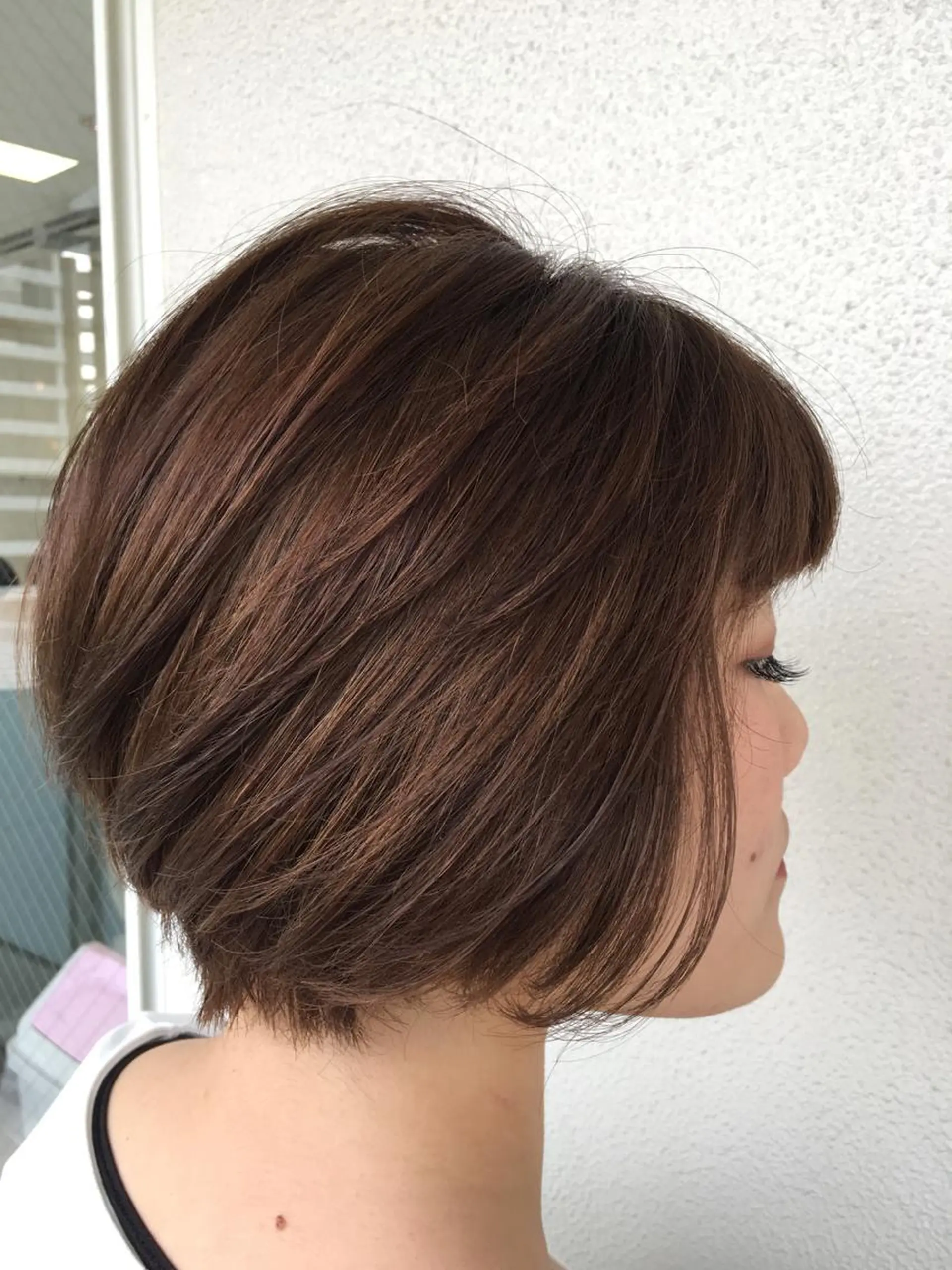 ショート ショートヘア Agu  hair rupia 金沢店所属・金沢美容室/ 艶髪/夜営業/JINのヘアスタイル