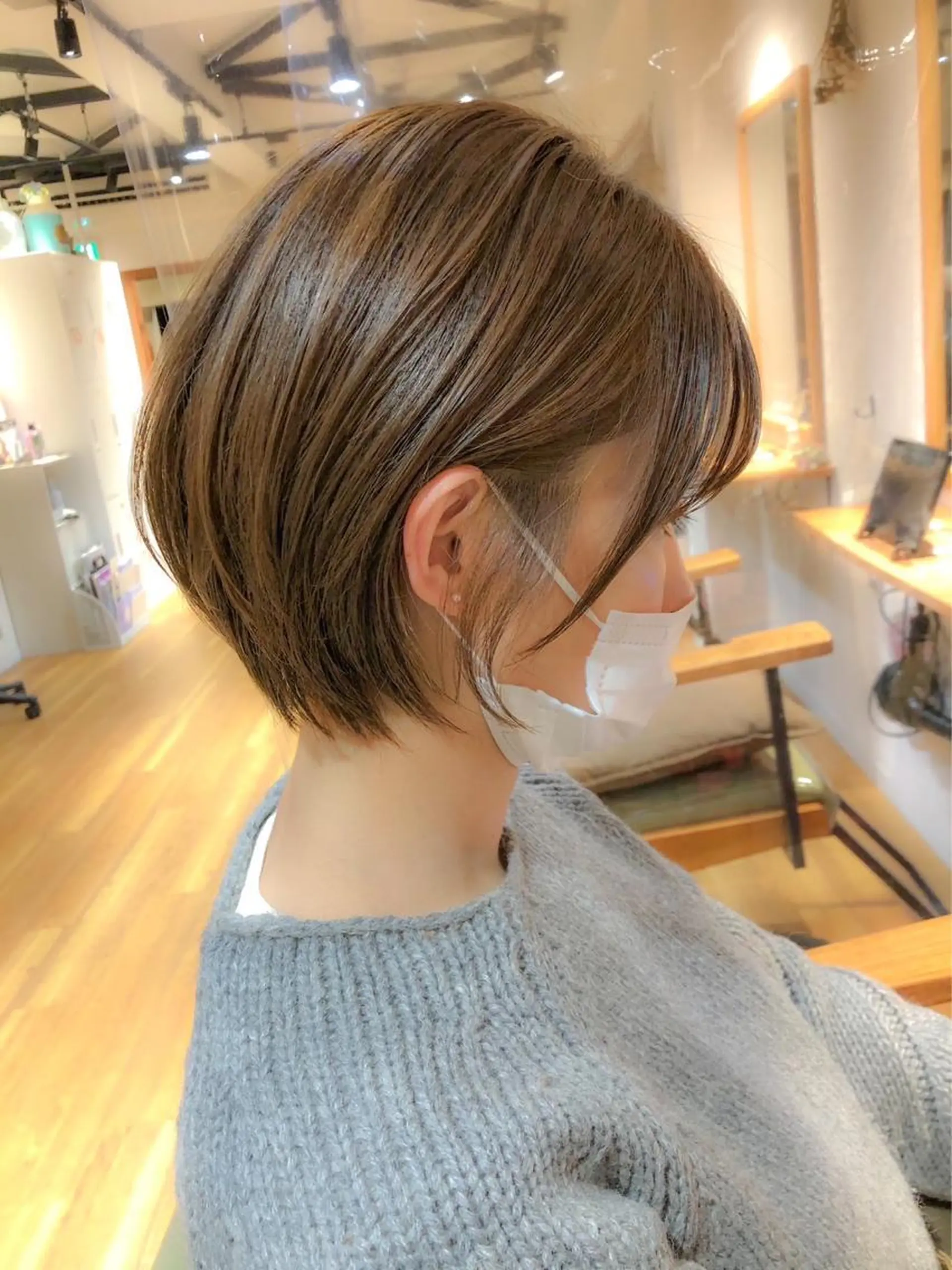 ショート カラー カット トリートメント ヘッドスパ ✨ショート、ボブ✨ 奈良孝平のヘアスタイル