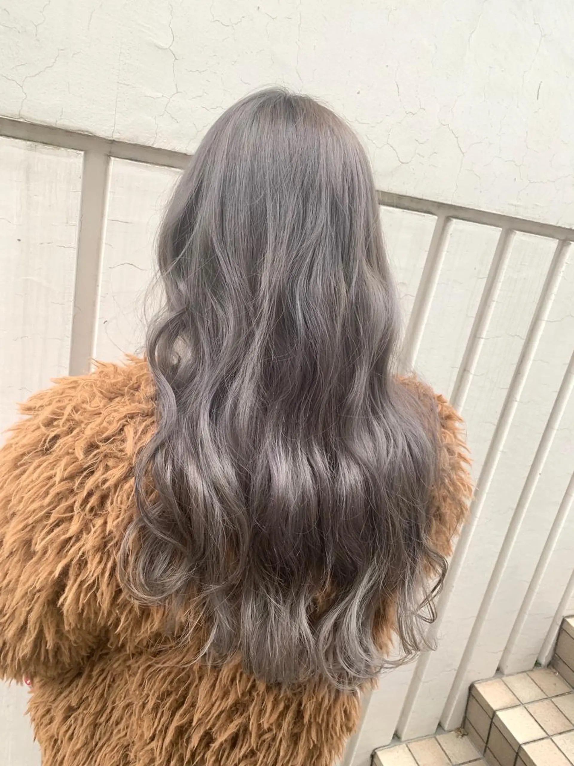 ロング カラー 髪質改善＆韓国風 RINAのヘアスタイル