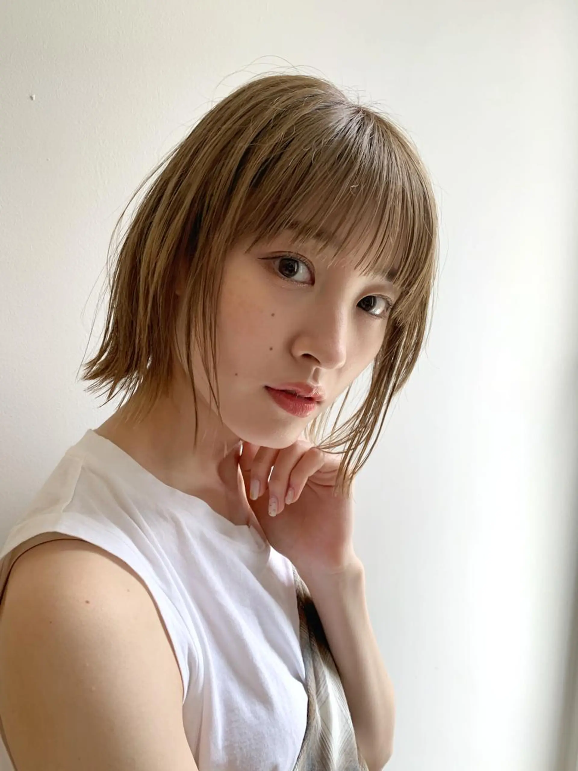 ショート カット トリートメント 新宿/髪質改善 /透け感/Sotaのヘアスタイル