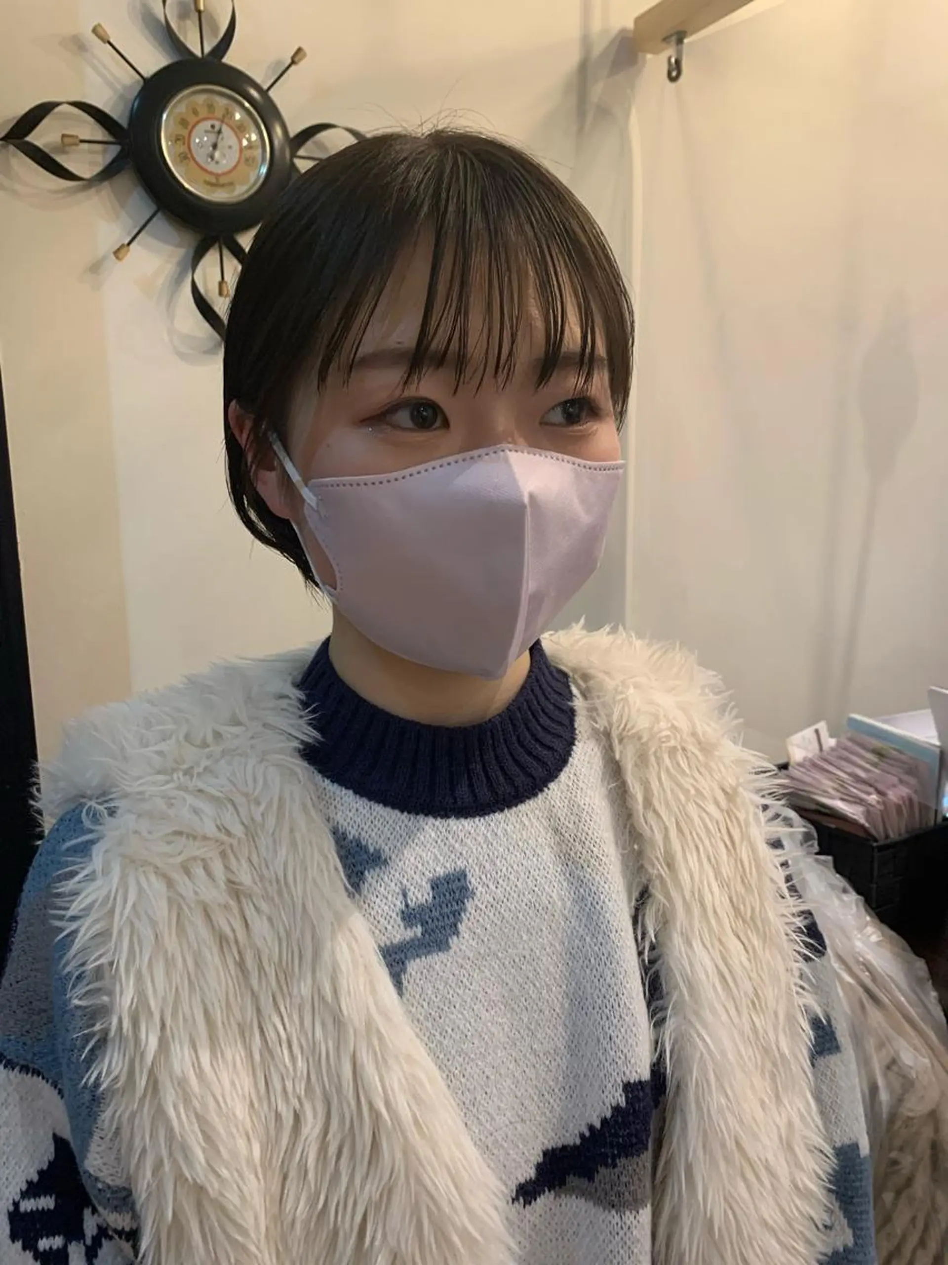 ショート 米川 沙妃のヘアスタイル