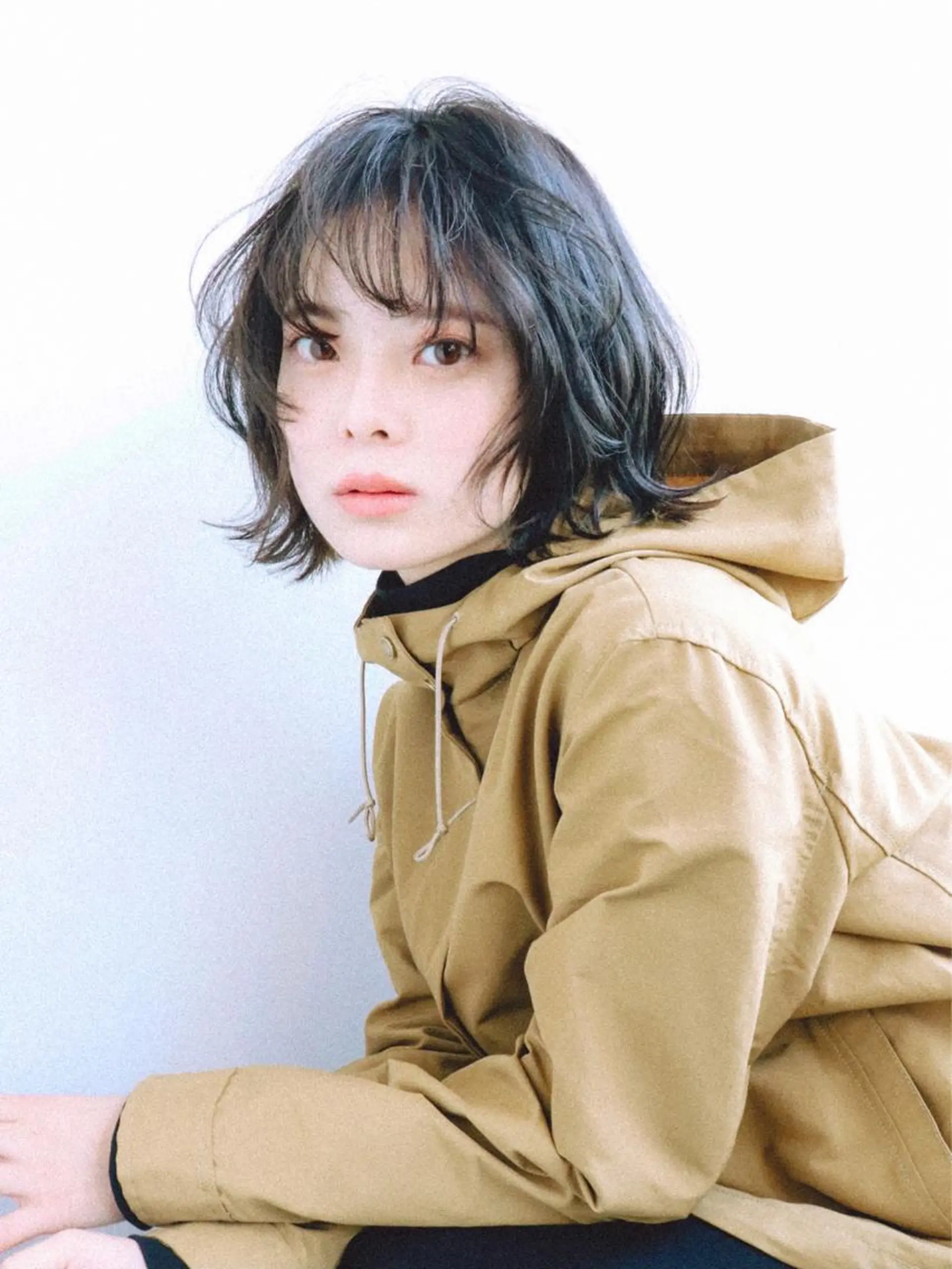 ショート パーマ 撮影モデル 流音 【直前割あり】のヘアスタイル