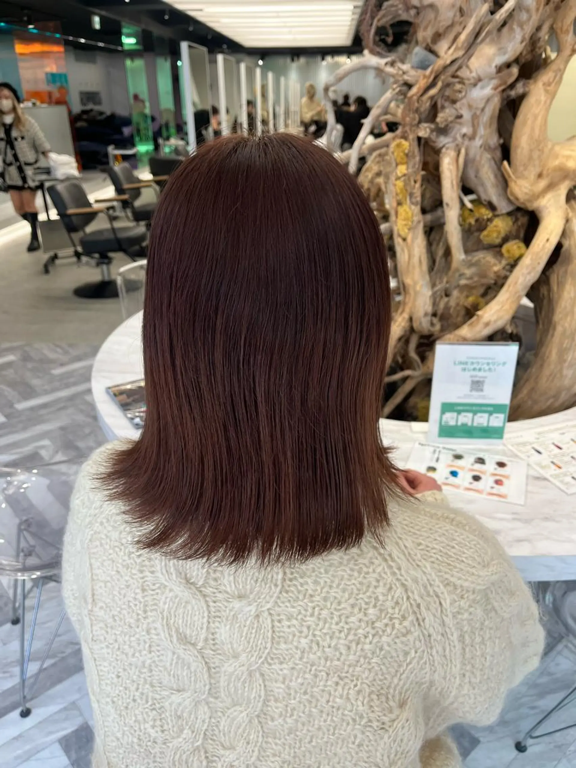 ミディアム カラー ヘアカラー 🧁はるひ/ ZEST八王子🟡のヘアスタイル