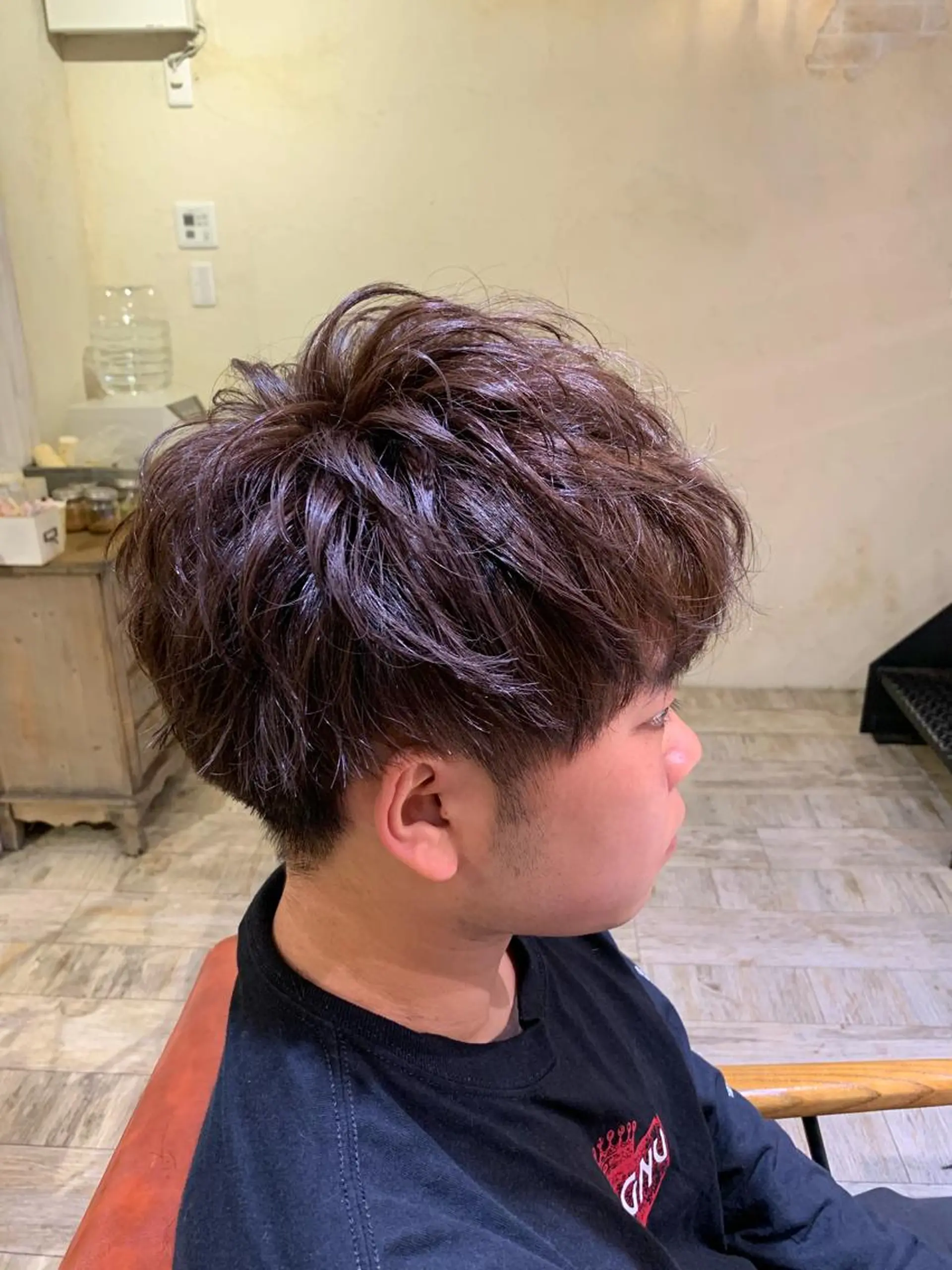 ショート メンズ 髪質改善色素改善特化 keiのヘアスタイル