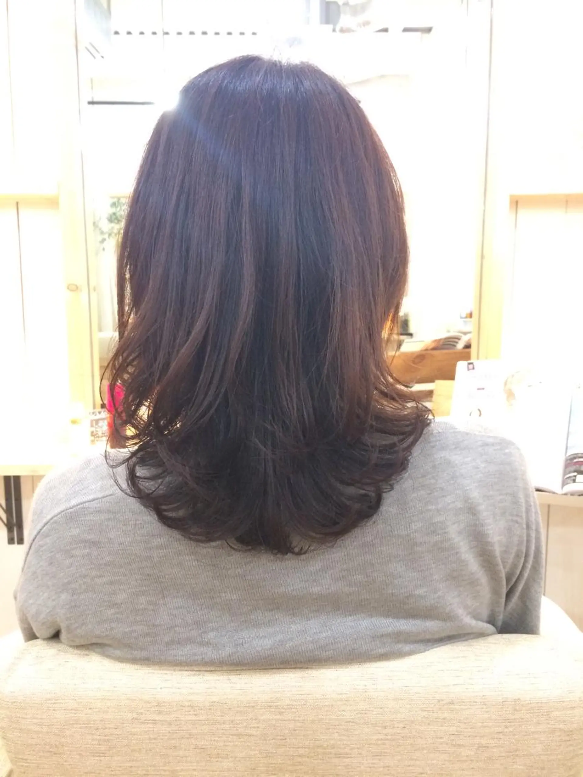 ミディアム パーマ ミディアムパーマ デジタルパーマ DEEokazaki kobayashiのヘアスタイル