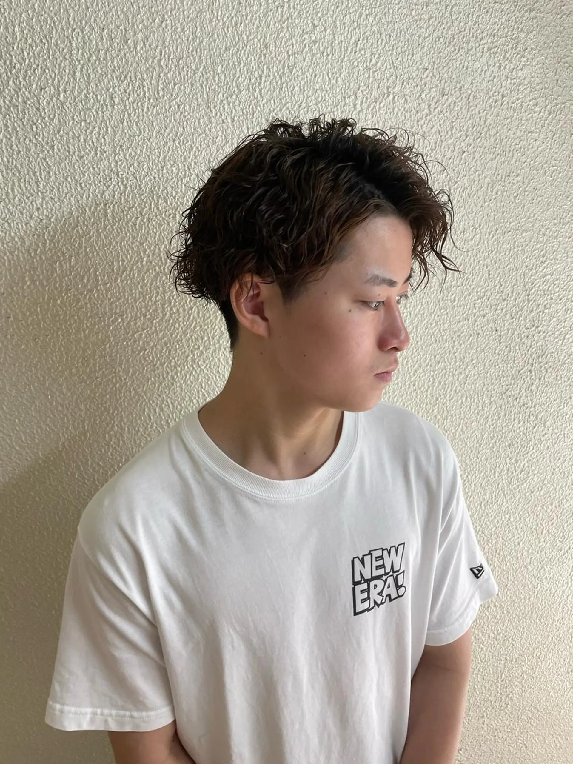 ショート パーマ メンズ 辻堂メンズ特化 メンズパーマ鈴木優哉のヘアスタイル