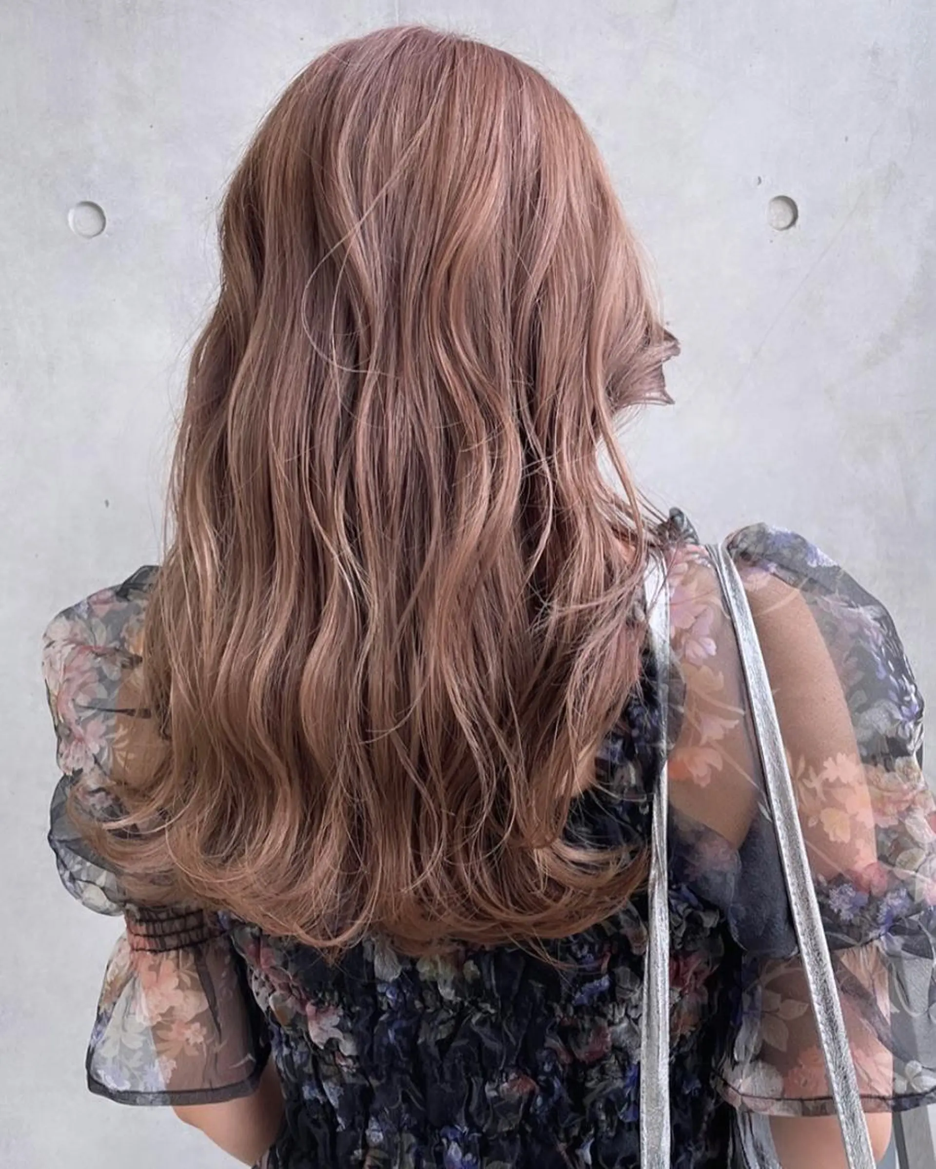 セミロング カラー ヘアアレンジ ヘアカラー トリートメント 【ROA】 MISUZU✨のヘアスタイル