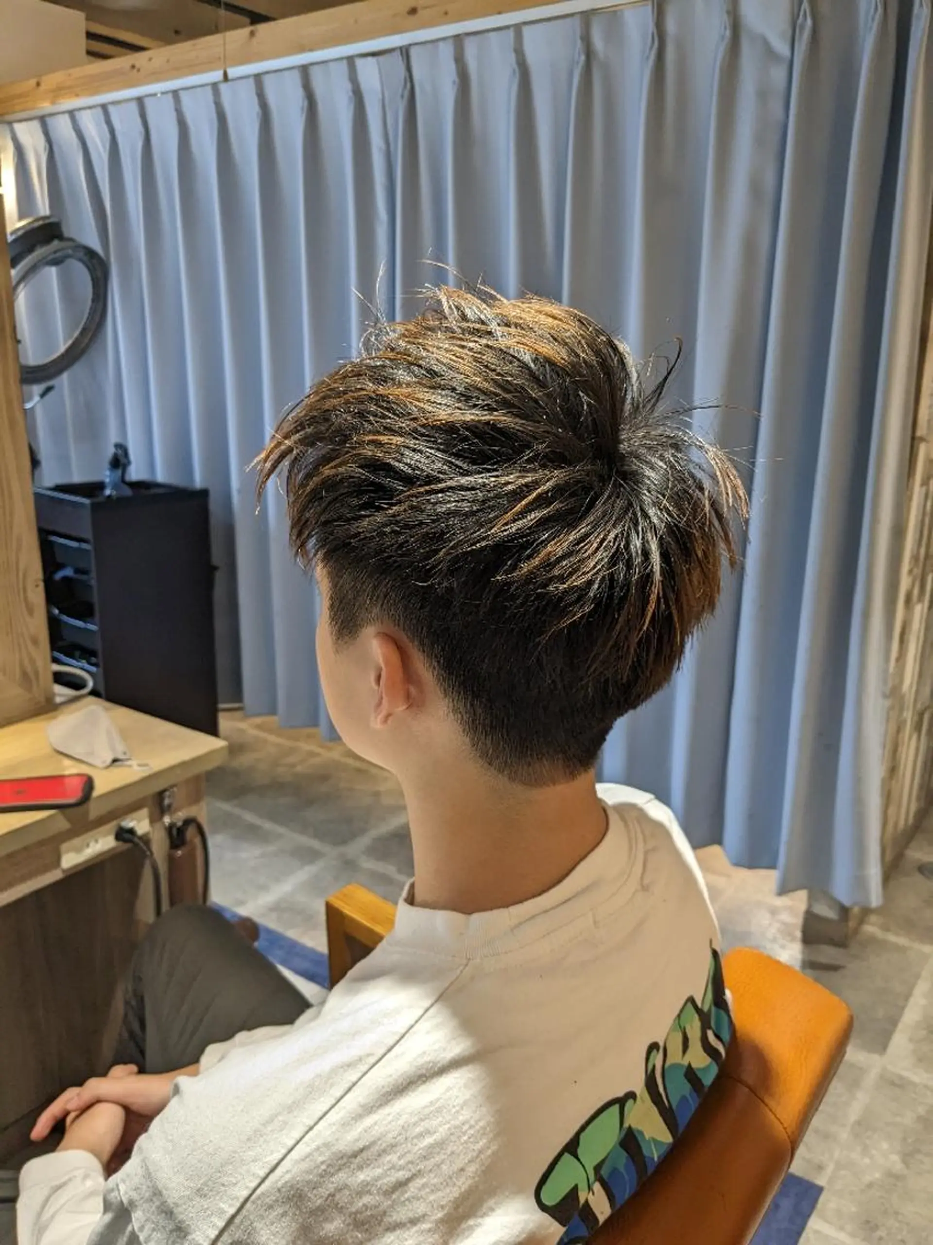 メンズ カット alushe 岡 陽子のヘアスタイル