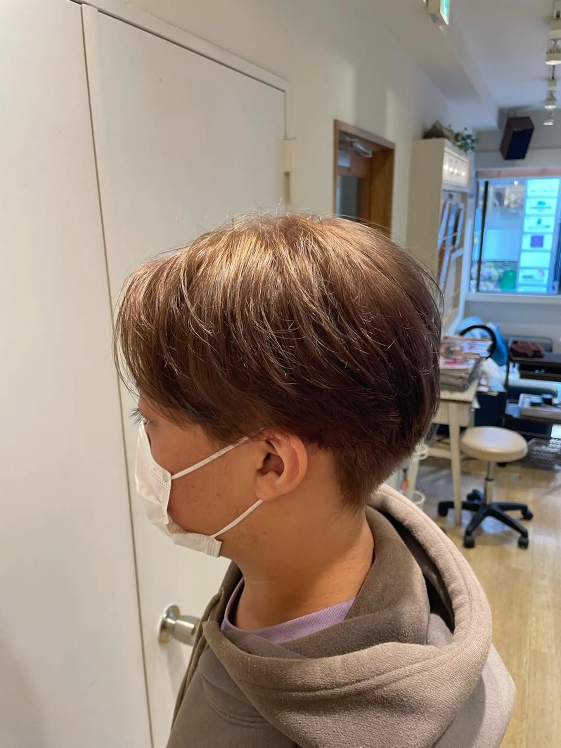 ショート カラー パーマ ヘアアレンジ メンズ キッズ ネイル マツエク・マツパ アイブロウ 新宿　副店長 新井彩斗のヘアスタイル