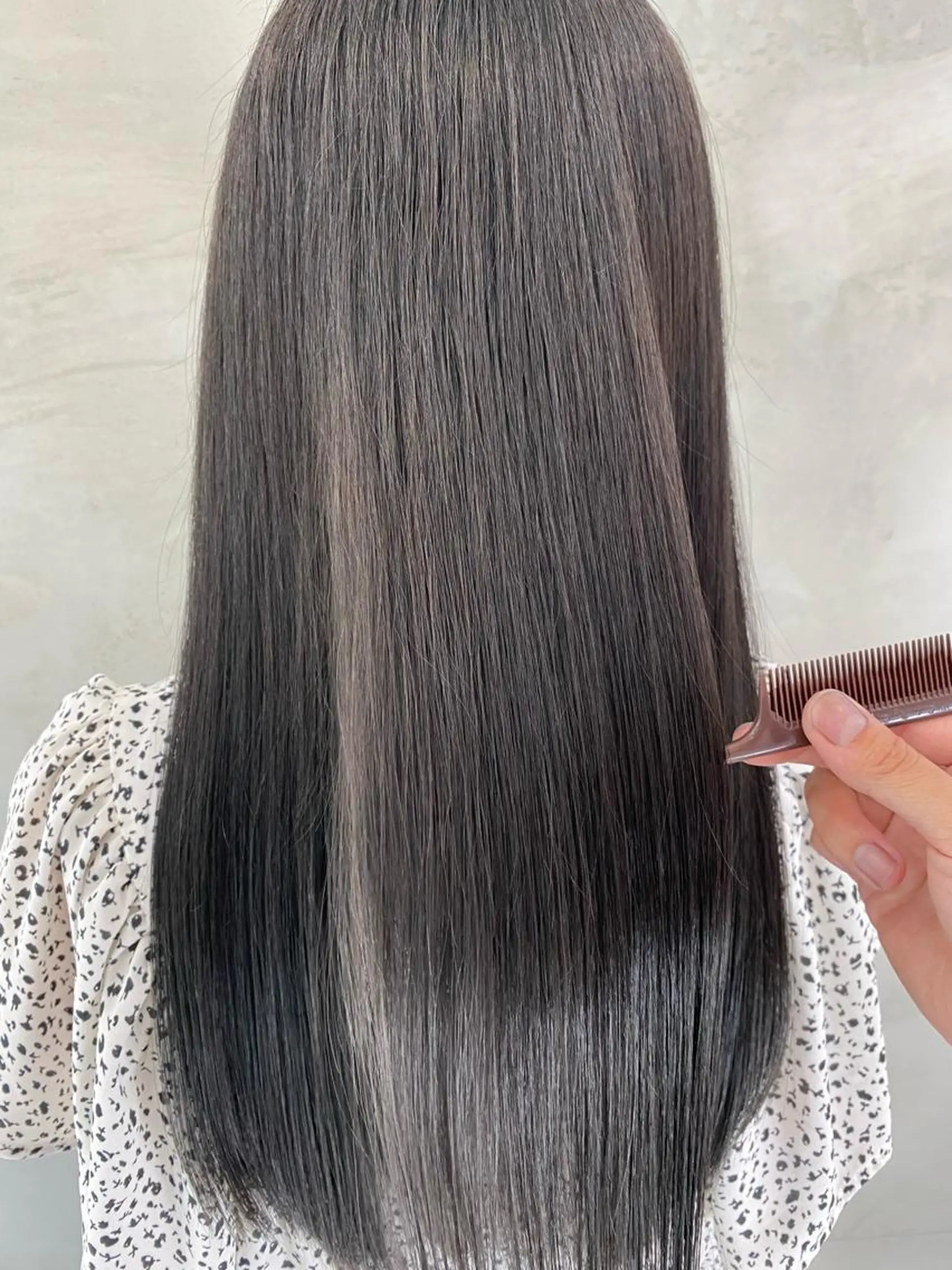 ロング カット トリートメント pesca 長町南店 OIKAWAのヘアスタイル
