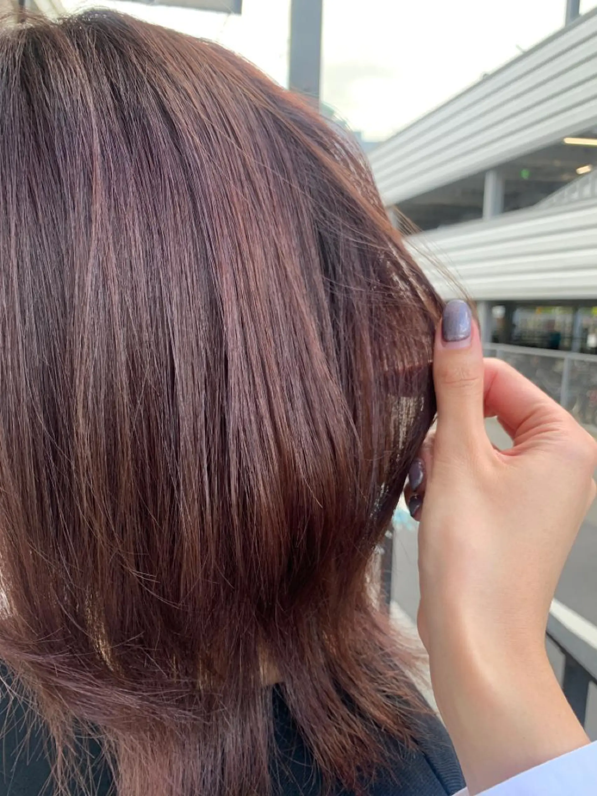 カラー ブラウンカラー ヘアカラー RIO .のヘアスタイル