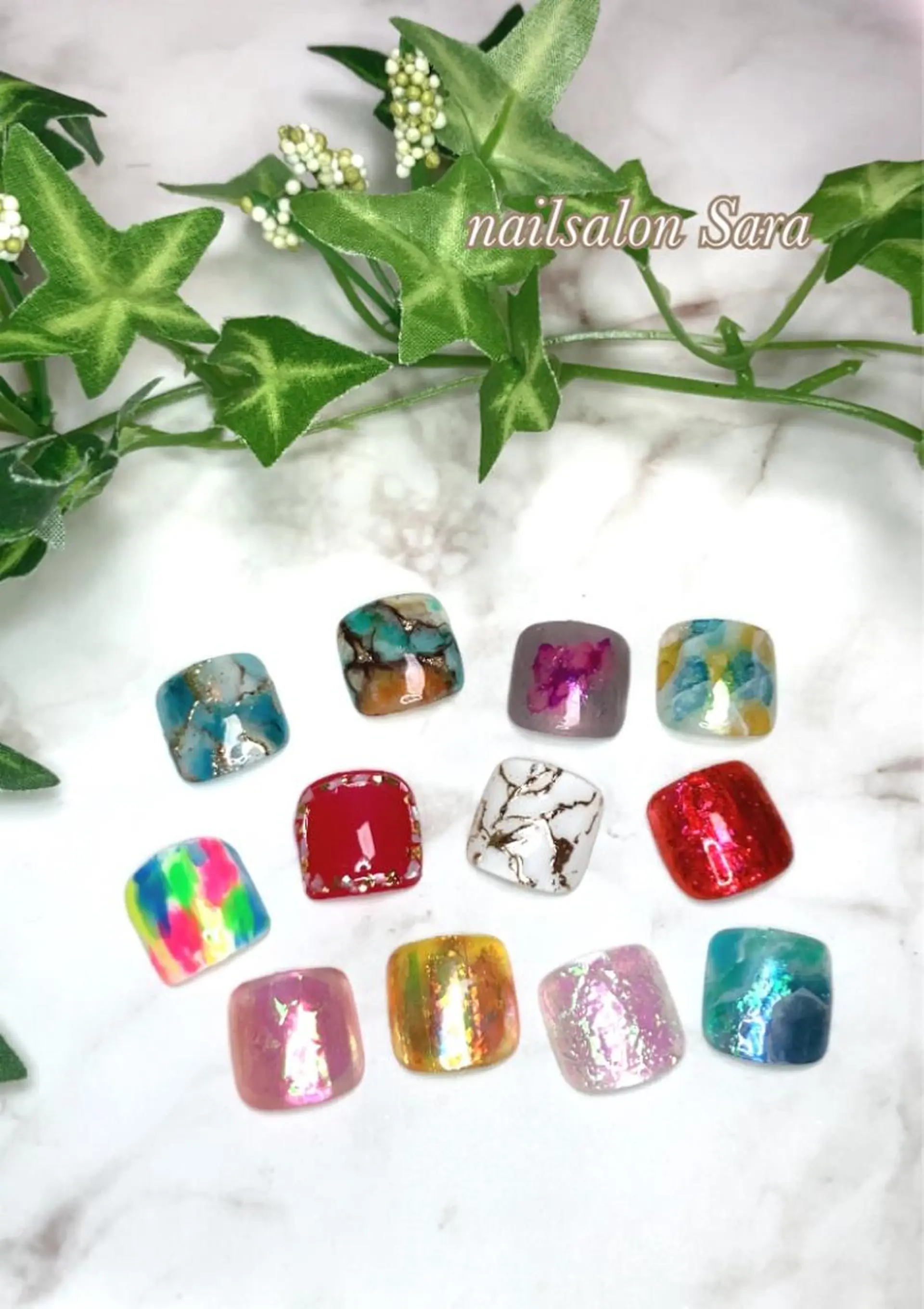 ネイル フットネイル Sara所属・nailsalon Saraのネイルデザイン
