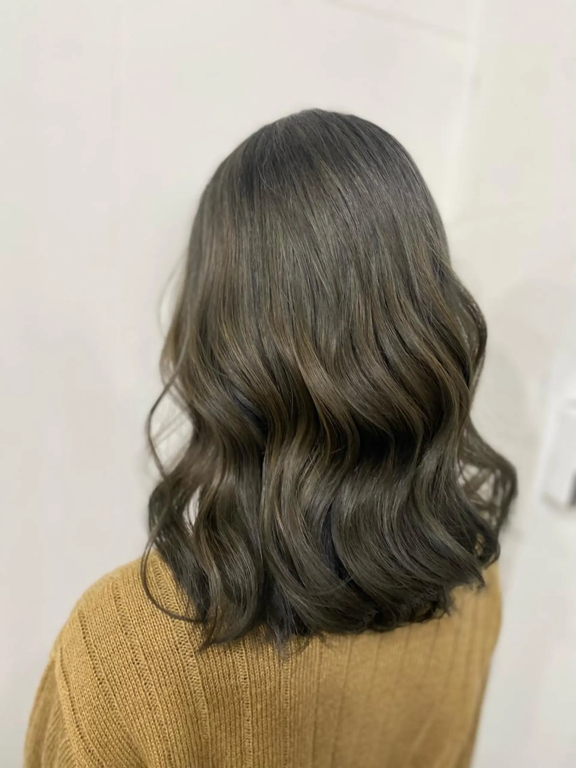ミディアム カラー ヘアアレンジ カット ヘアカラー トリートメント DANY🦋名駅✂︎ 艶髪/透明感カラーのヘアスタイル