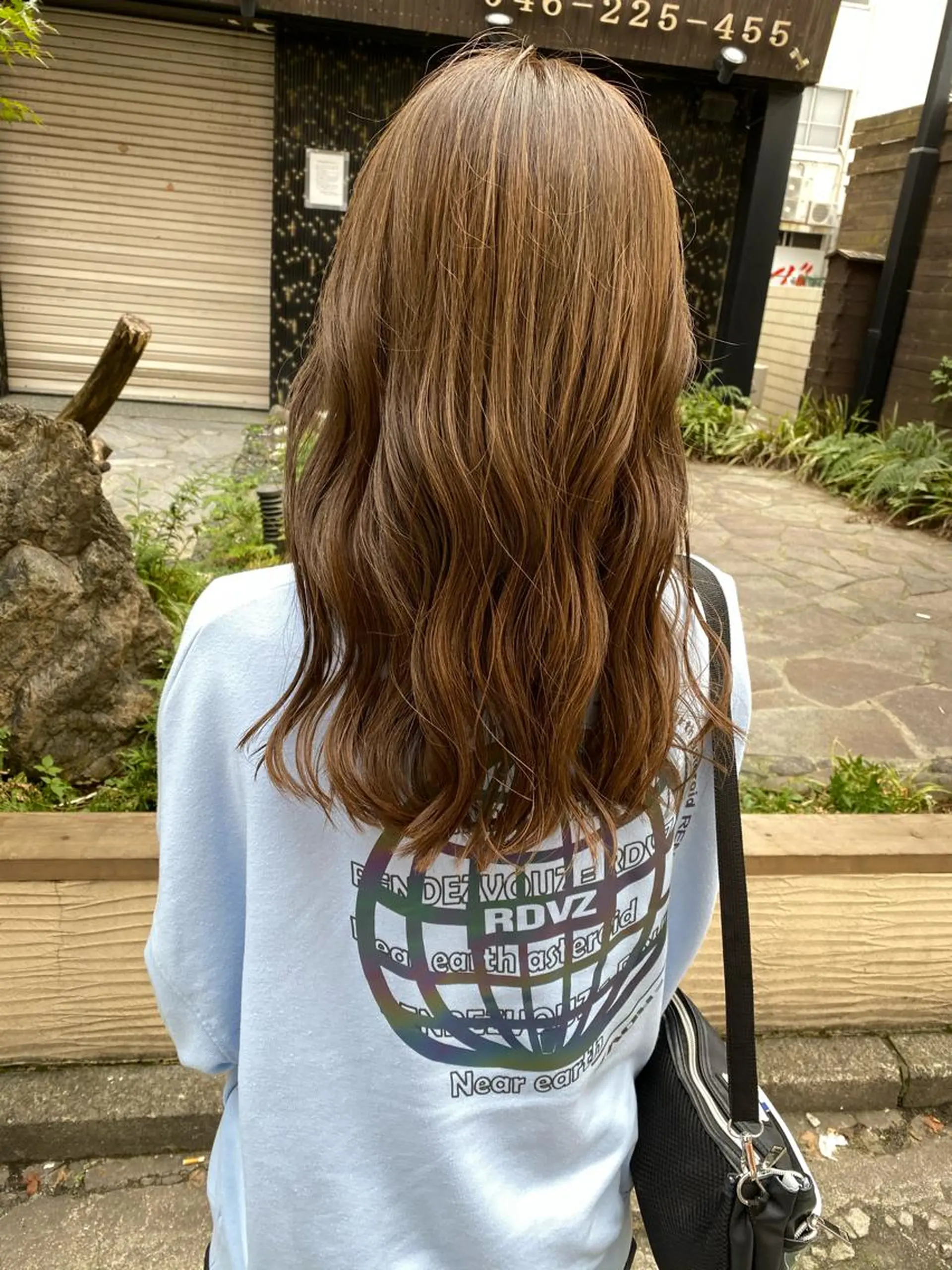 セミロング カラー カット ヘアカラー トリートメント 韓国風デザイン 💐MIZUKI💐のヘアスタイル