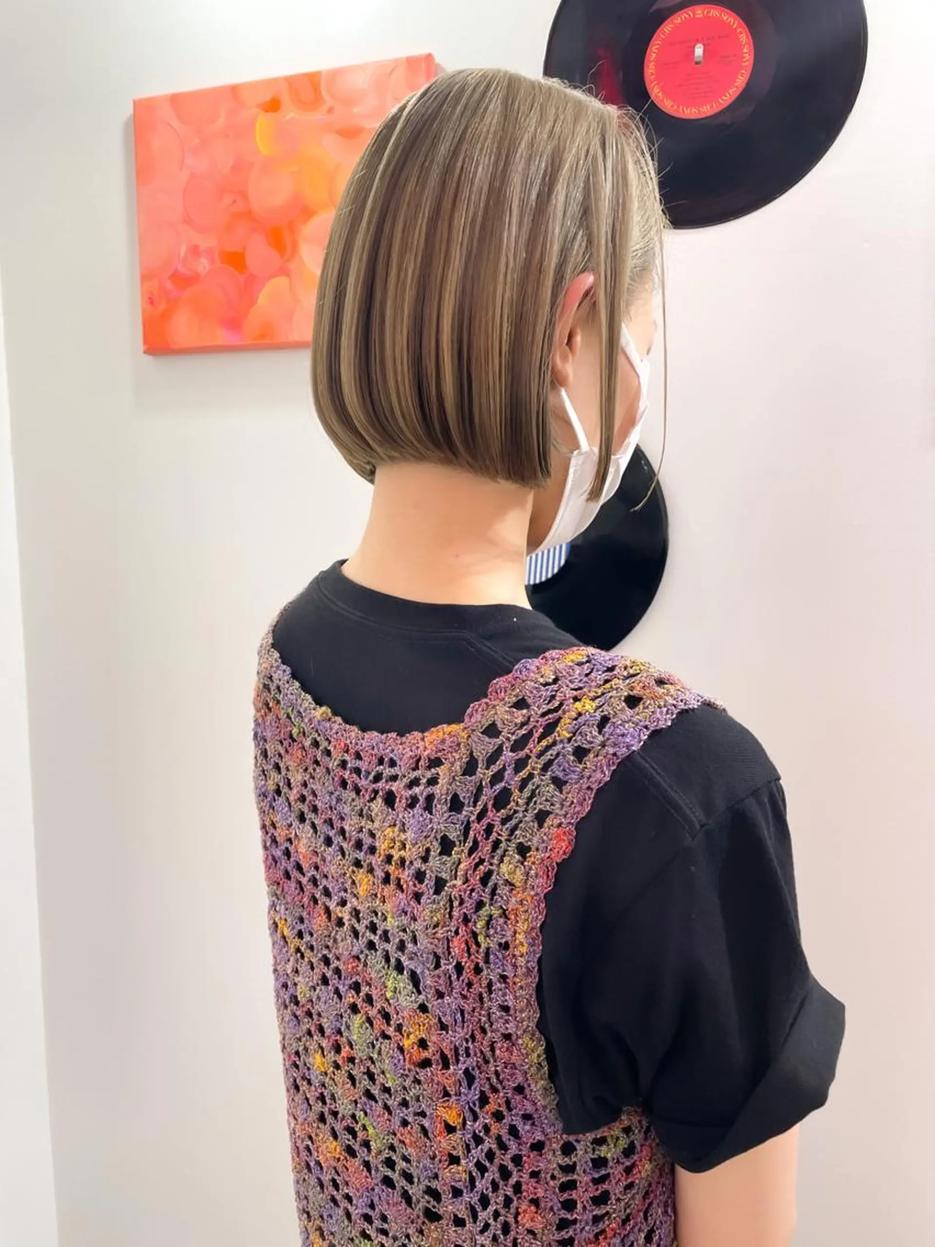 ミディアム カラー パーマ 💖美髪改善💖 辻未侑のヘアスタイル