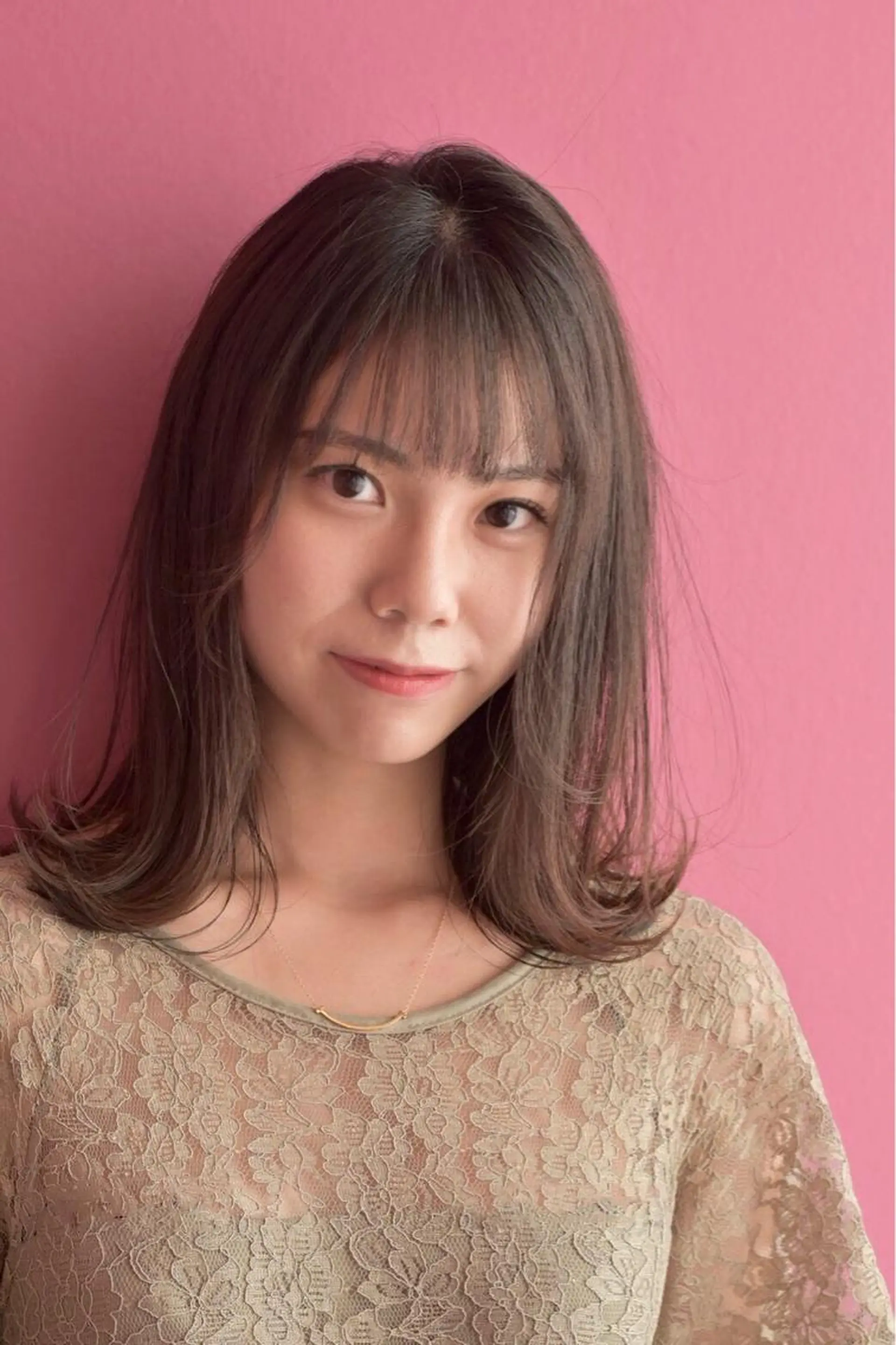 セミロング カラー 外ハネヘア カット ヘアカラー トリートメント ✨髪質改善縮毛矯正✨ 宇田川修平のエステ・リラクイメージ