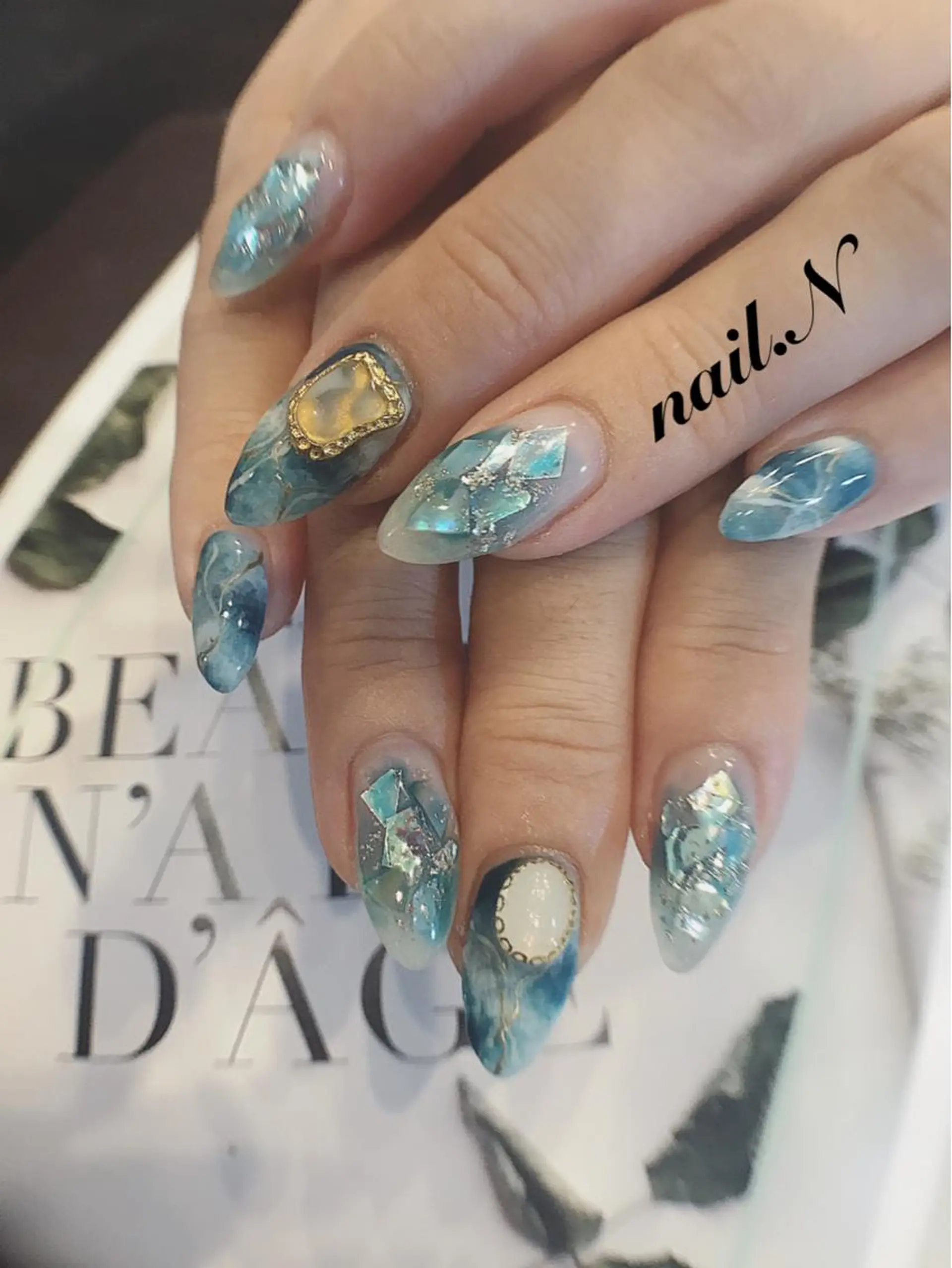 ネイル nail.N所属・斉藤 尚子のネイルデザイン