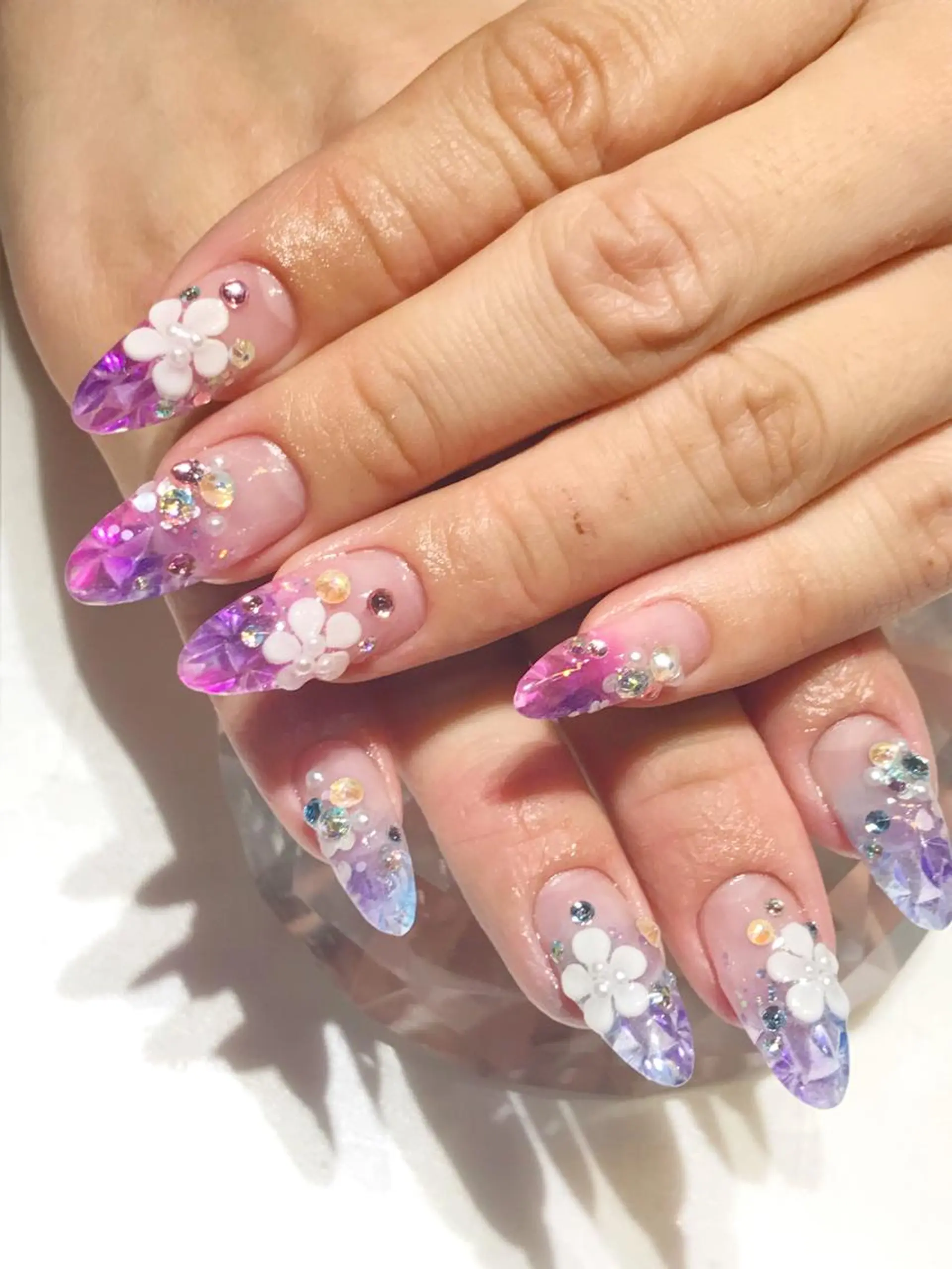 ネイル スカルプネイル ネイルチップ YUN 💅のネイルデザイン