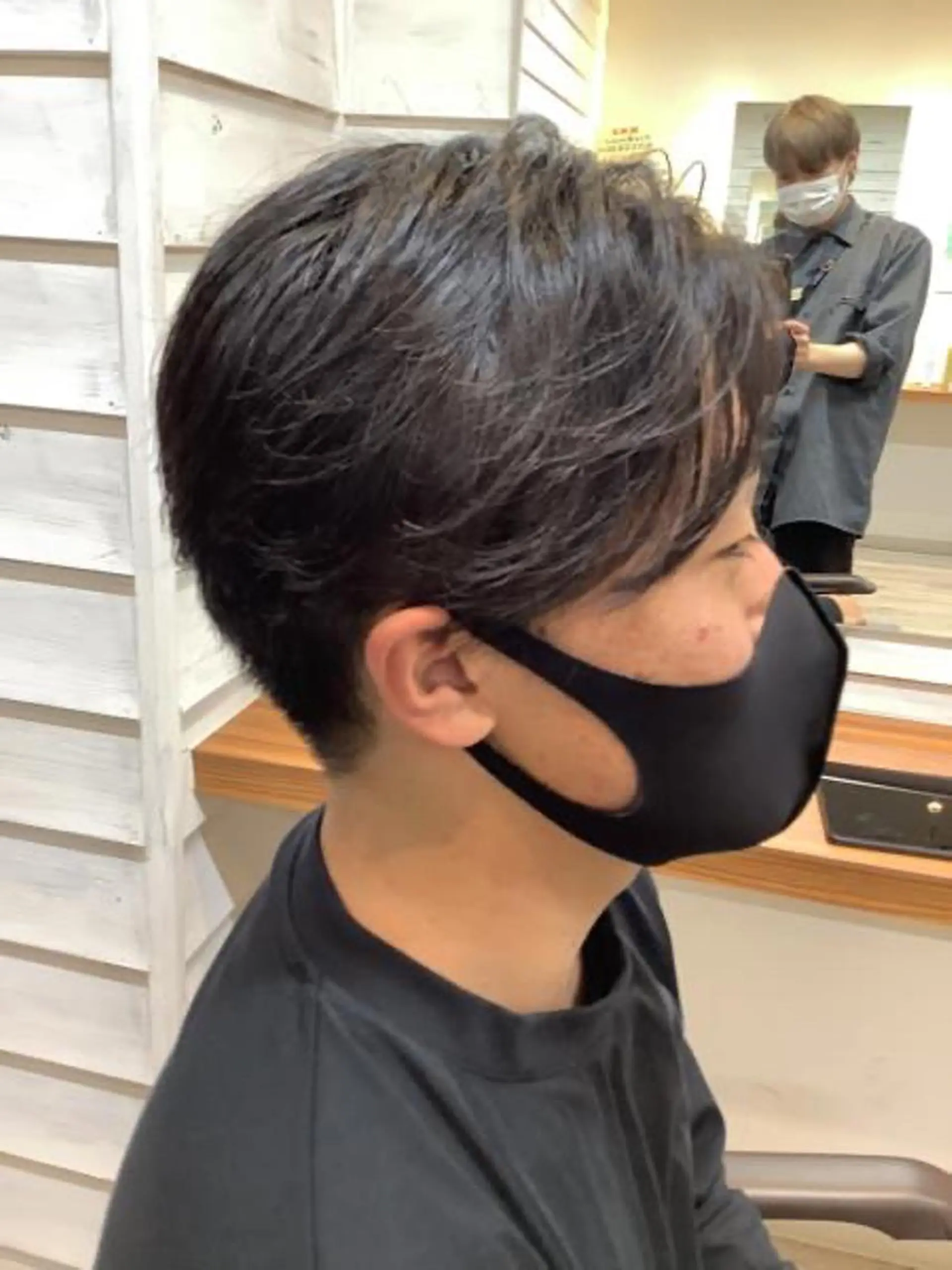 ショート 小林 崇雅　ダウンパーマのヘアスタイル