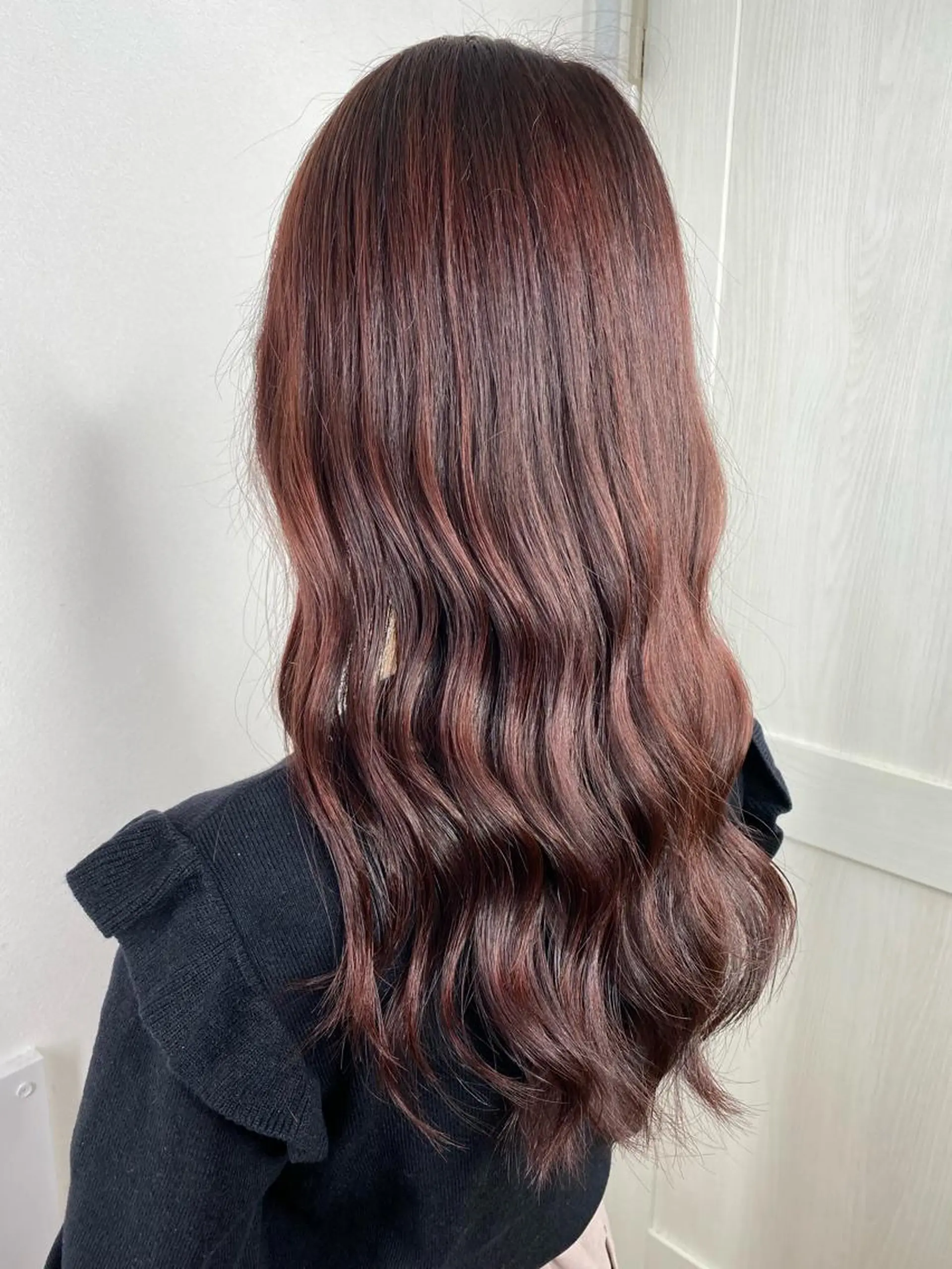 ロング カラー カット ヘアカラー 脇田 克巳のヘアスタイル