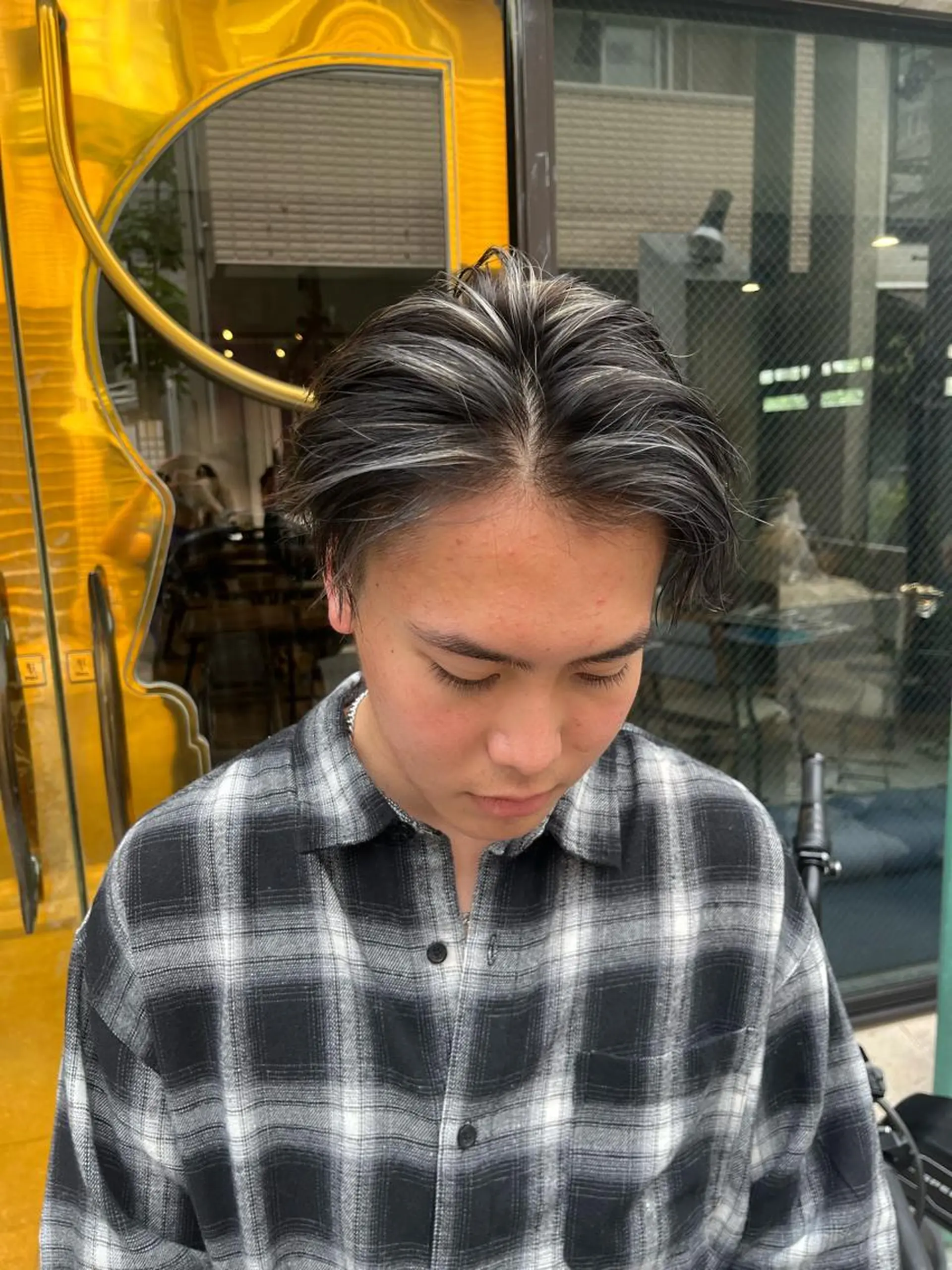 カラー メンズ メンズハイライト ハイライトカラー カット ヘアカラー トリートメント DX所属・✨メンズスタイル✨ Daiのヘアスタイル