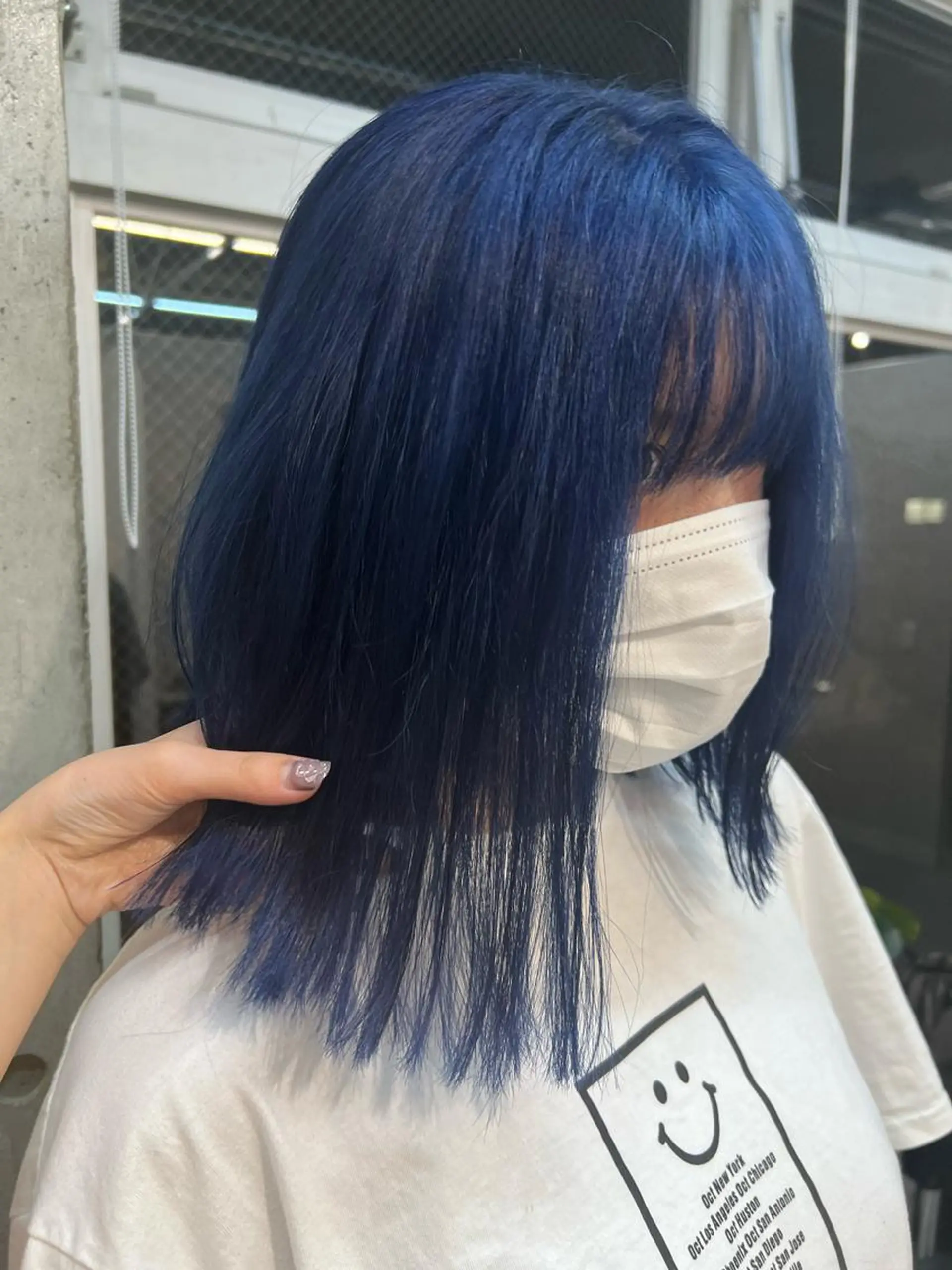 セミロング カラー ブルーカラー ヘアカラー Ayaka🩰🎀 ガーリー/暖色♡のヘアスタイル