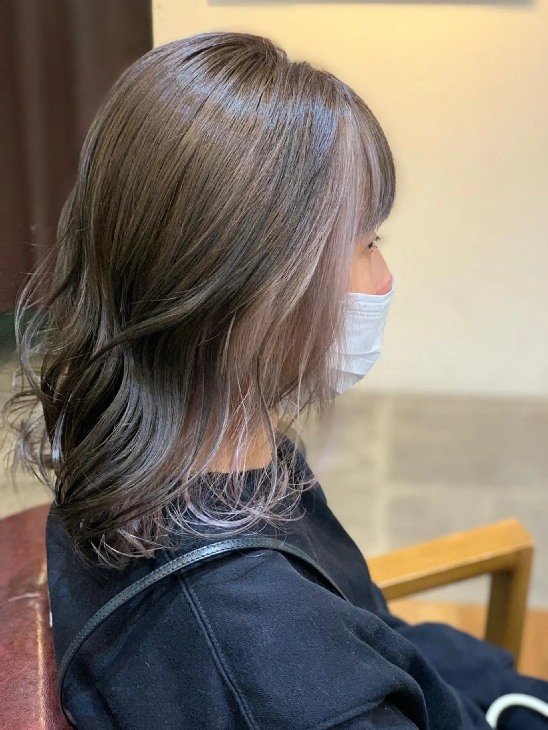 ミディアム カット パーマ CECIL hair なんば店所属・メンズパーマ 艶髪☆店長☆有馬のヘアスタイル