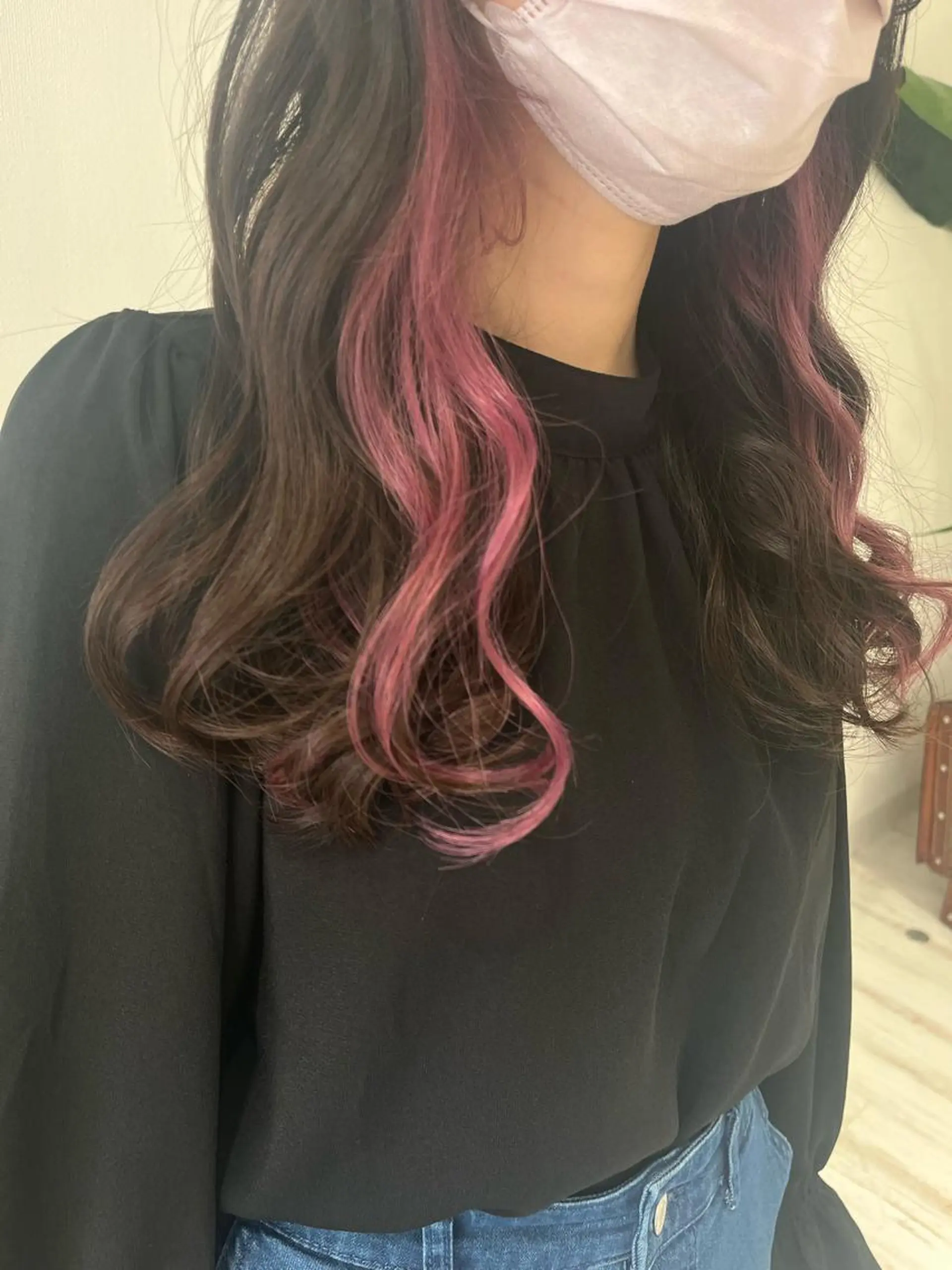 ロング カラー ヘアアレンジ tomona. iのマツエク・マツパデザイン