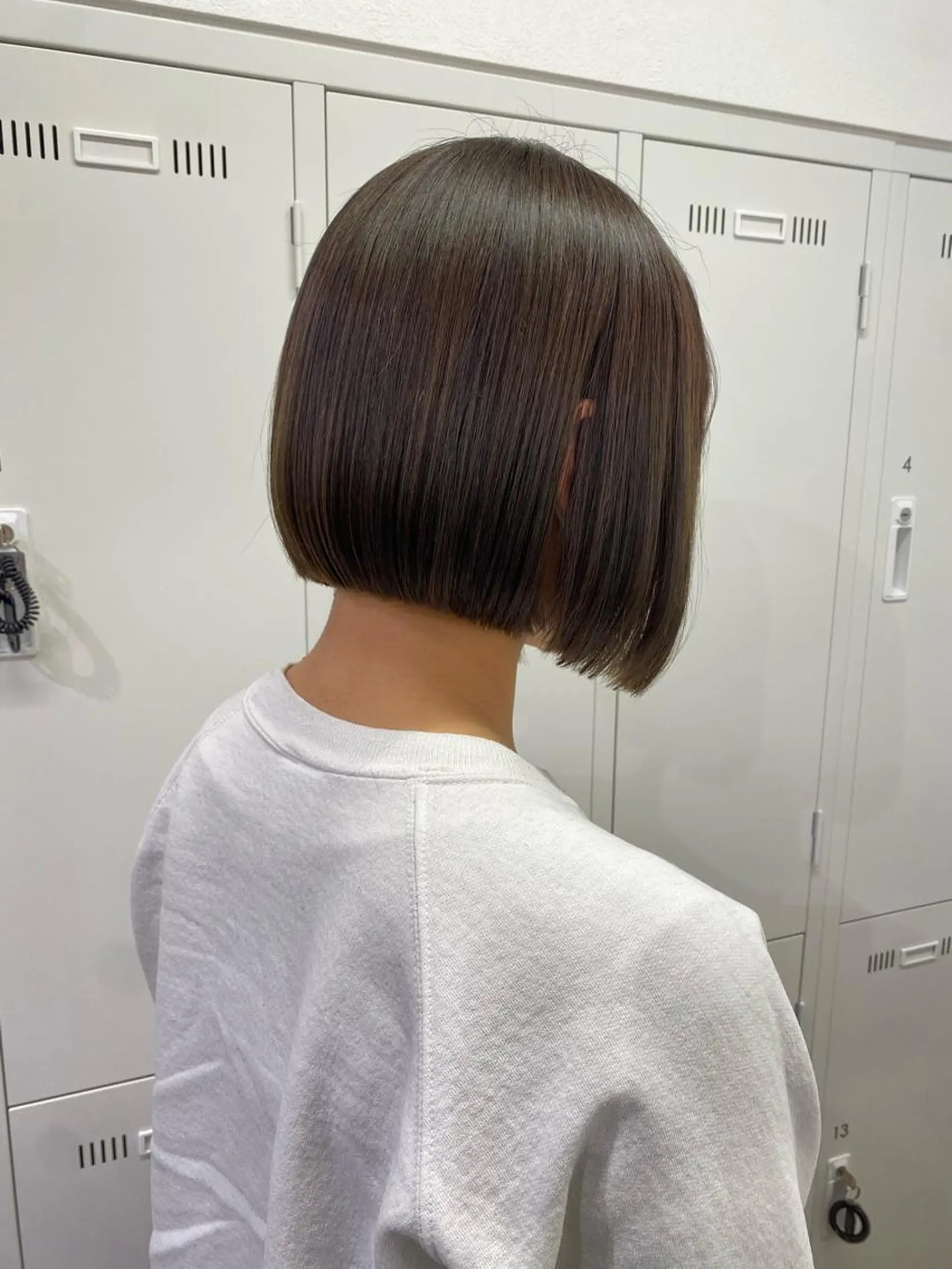 ショート カラー カット ヘアカラー 西山梨々/ボブ/ ショート/レイヤーのヘアスタイル
